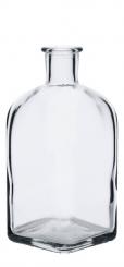 Apothekerflasche Quadra 500ml weiß 19mm 