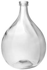 Glasballon 15000ml weiß blank 40mm 