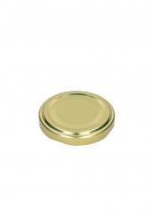 Deckel TO53 gold past. Für ölhaltige Inhalte geeignet - BPA-frei  