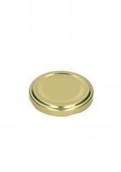 Deckel TO58 gold Für ölhaltige Inhalte geeignet - BPA-frei 
