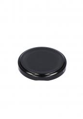 Deckel TO63 schwarz past. Für ölhaltige Inhalte geeignet - BPA-frei Beutel à 100 Stück