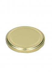Deckel TO82 gold Für ölhaltige Inhalte geeignet - BPA-frei Beutel à 100 Stück