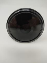 Deckel TO82 schwarz - mit Button Für ölhaltige Inhalte geeignet - BPA-frei Beutel à 100 Stück