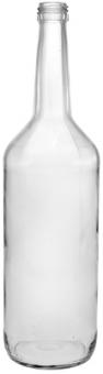 Gradhalsflasche 500ml  weiß PP28 Stück