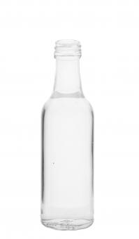 Gradhalsflasche 50ml weiß PP18 Stück