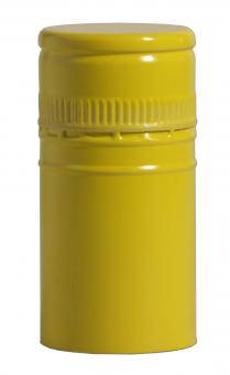 Schraubverschluss BVS 30H60 gelb, Standard mit Zinn-Scheibe, neutral, ohne Druck Karton à 1200 Stück