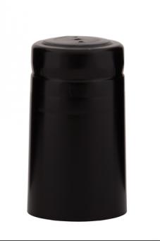 Schrumpfkapsel 32,5x60 mit Abriss - Farbe: schwarz Stange à 55 Stück