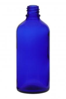 Tropfflasche 100ml blau DIN18 Folienpack à 25 Stück