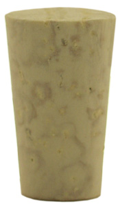 Spitzkorken 13mm Durchmesser oben: 14mm Durchmesser unten 11mm Höhe: 22mm  Beutel à 100 Stück