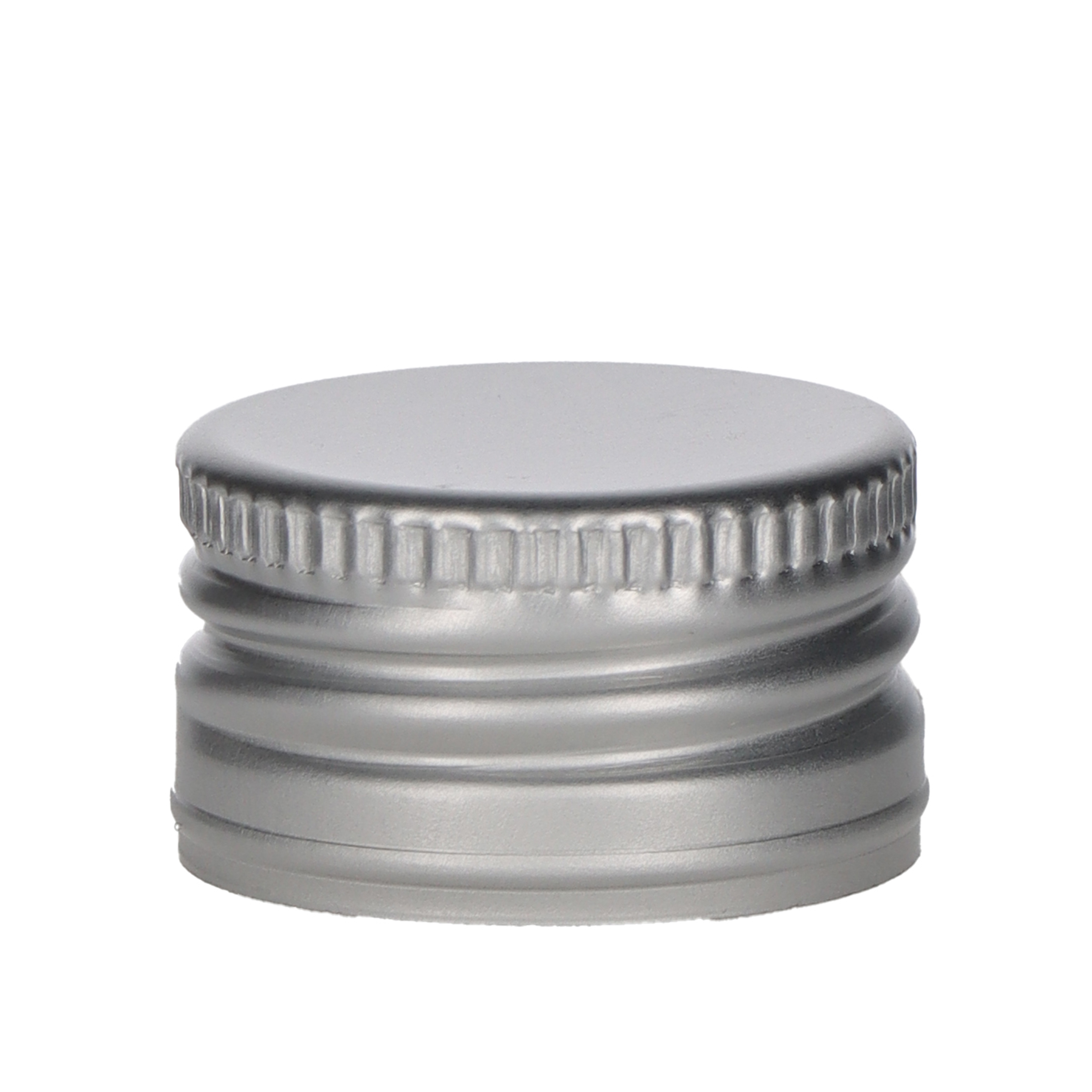 SC Alu PP28/16,5 Silver, pre-threaded Beutel à 100 Stück