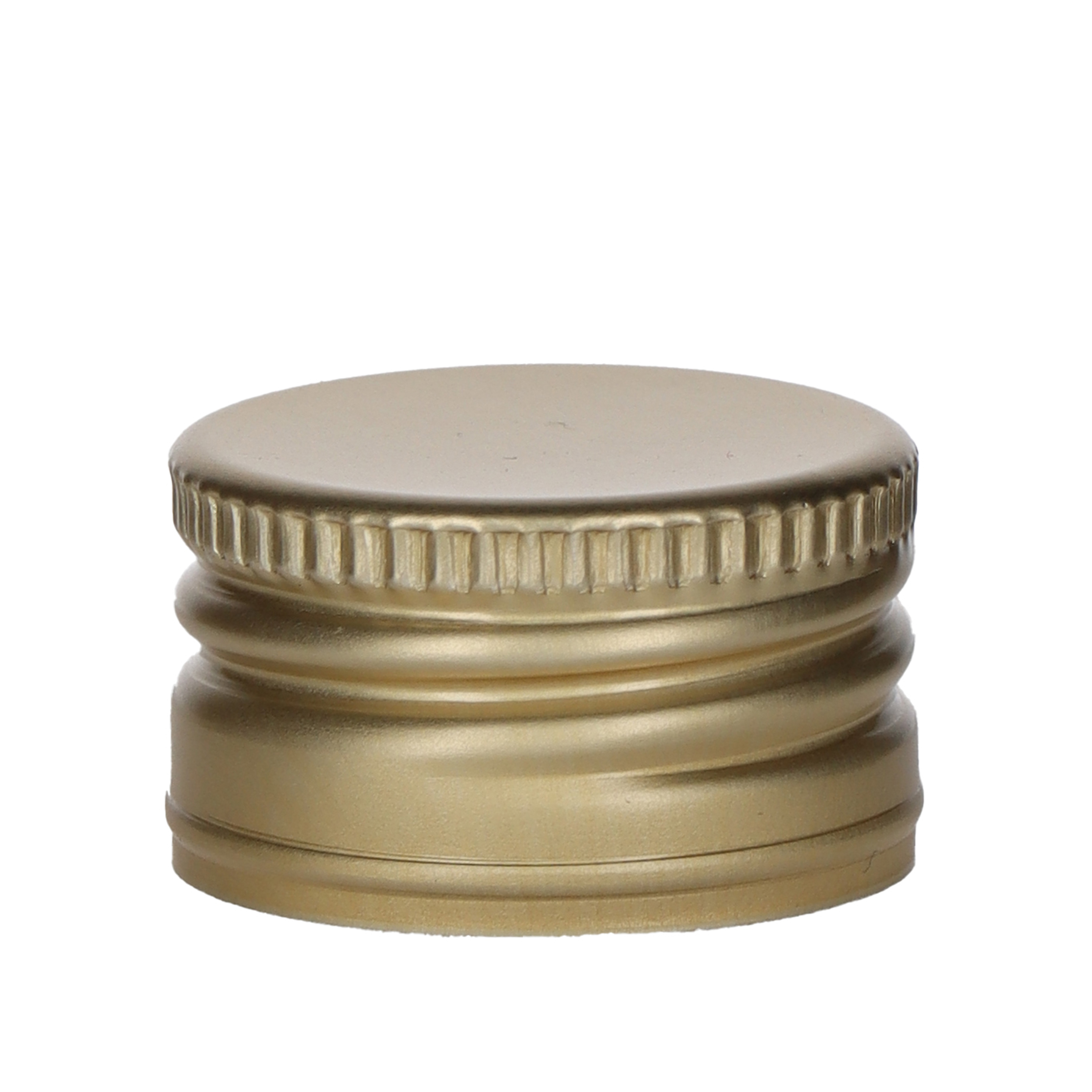 Schraubverschluss Alu PP28/16,5 gold mit Gewinde  Karton à 4500 Stück