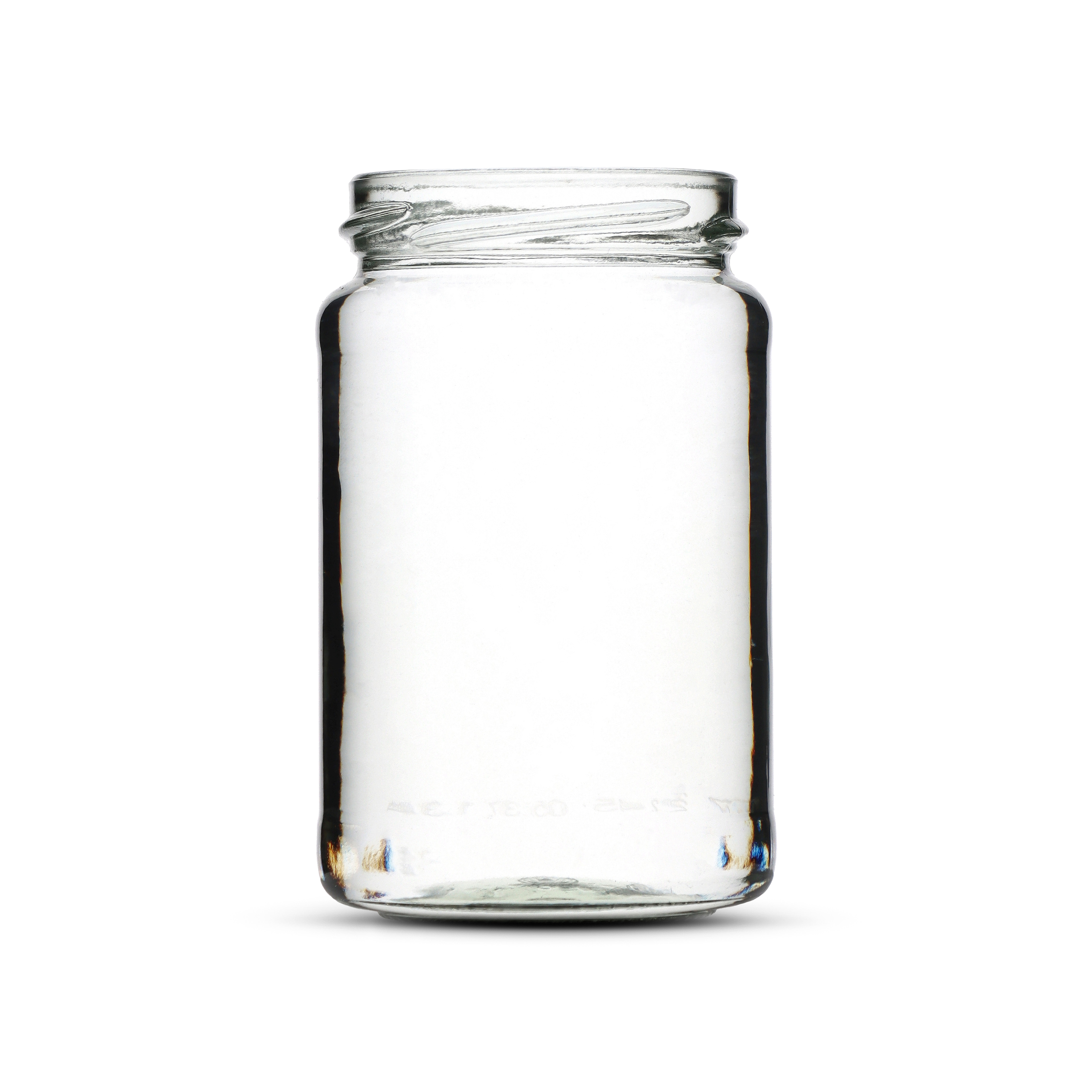 Weithalsglas 225ml weiß TO58 Karton à 108 Stück