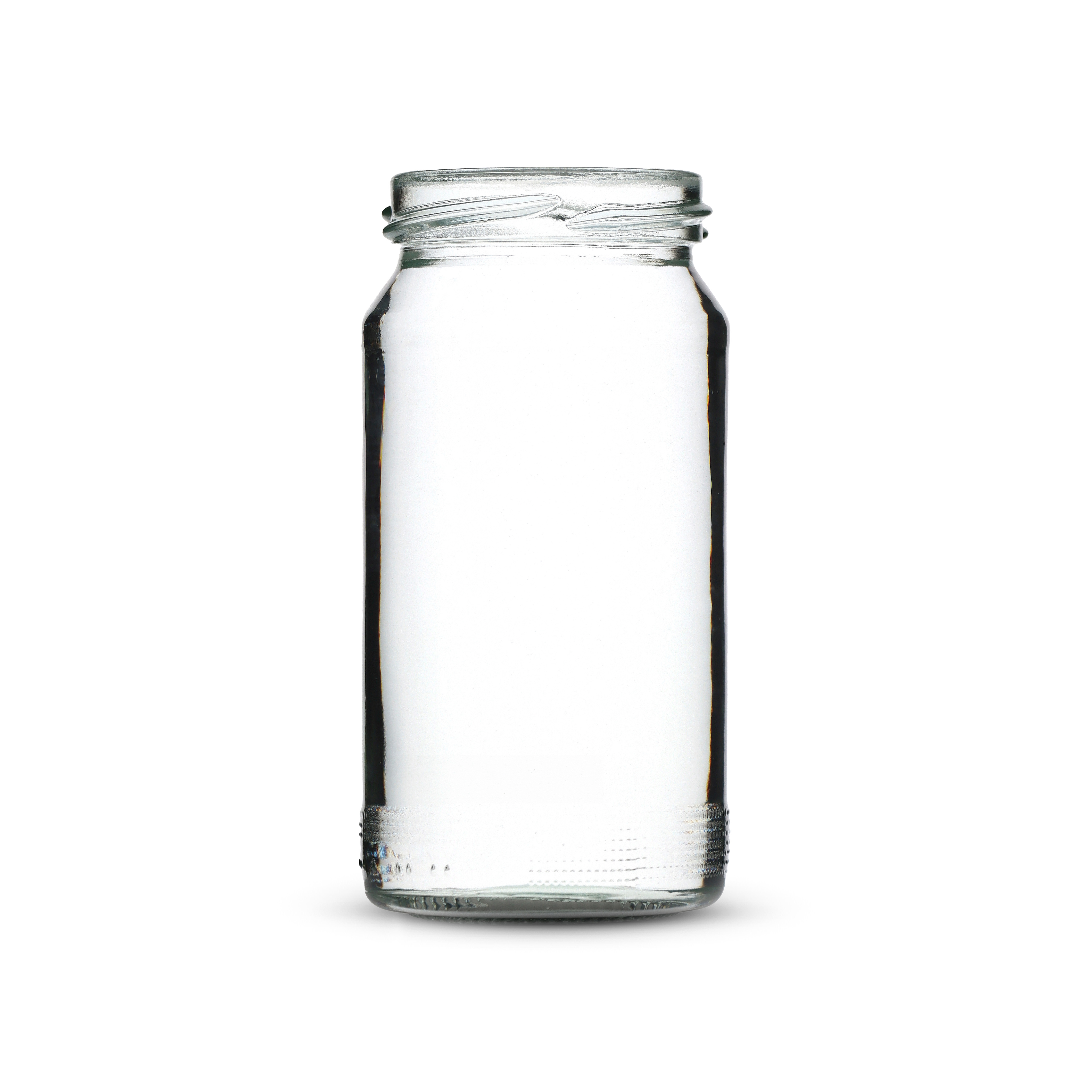 Weithalsglas 212ml weiß TO53 Karton à 120 Stück