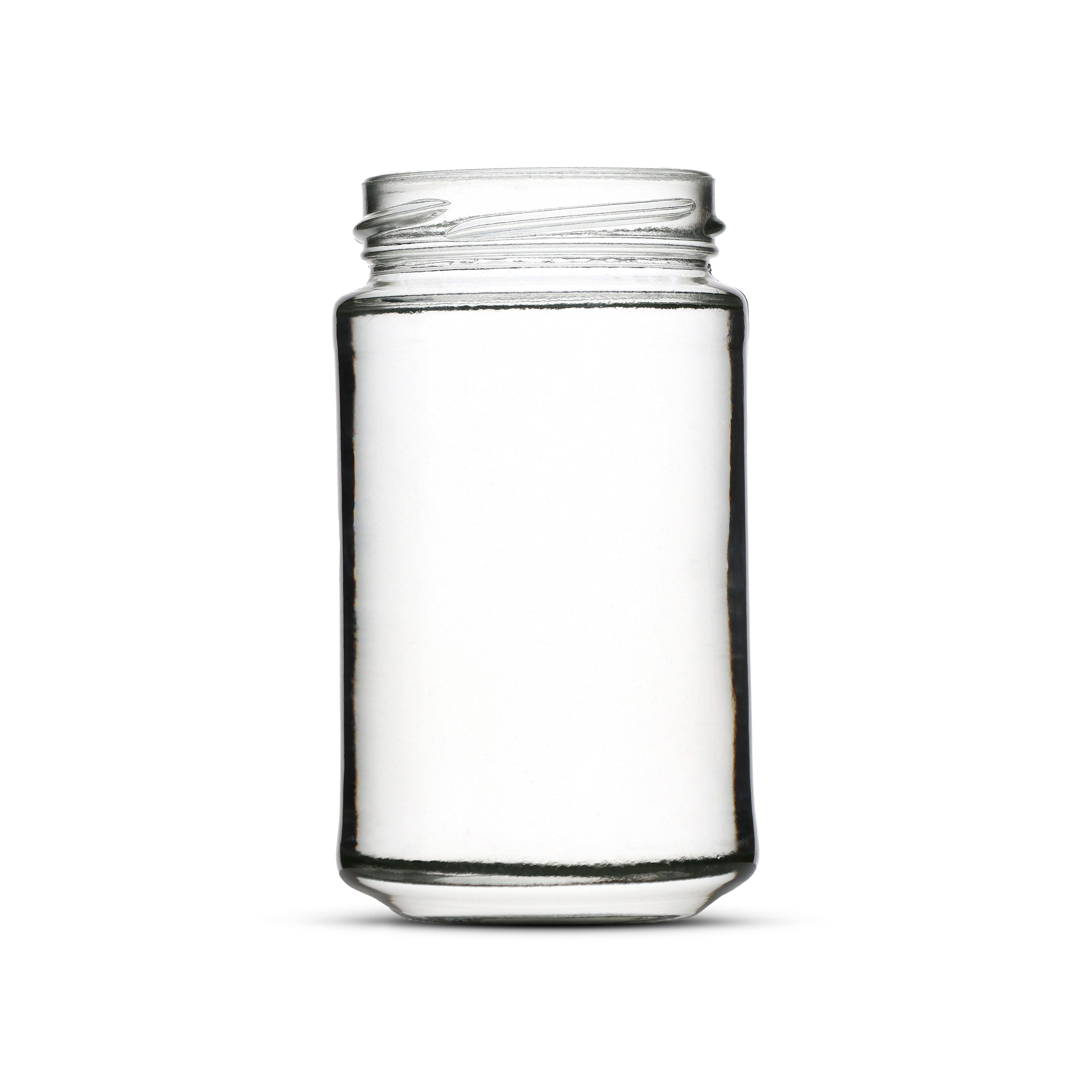 Weithalsglas 240ml weiß TO58 Karton à 86 Stück