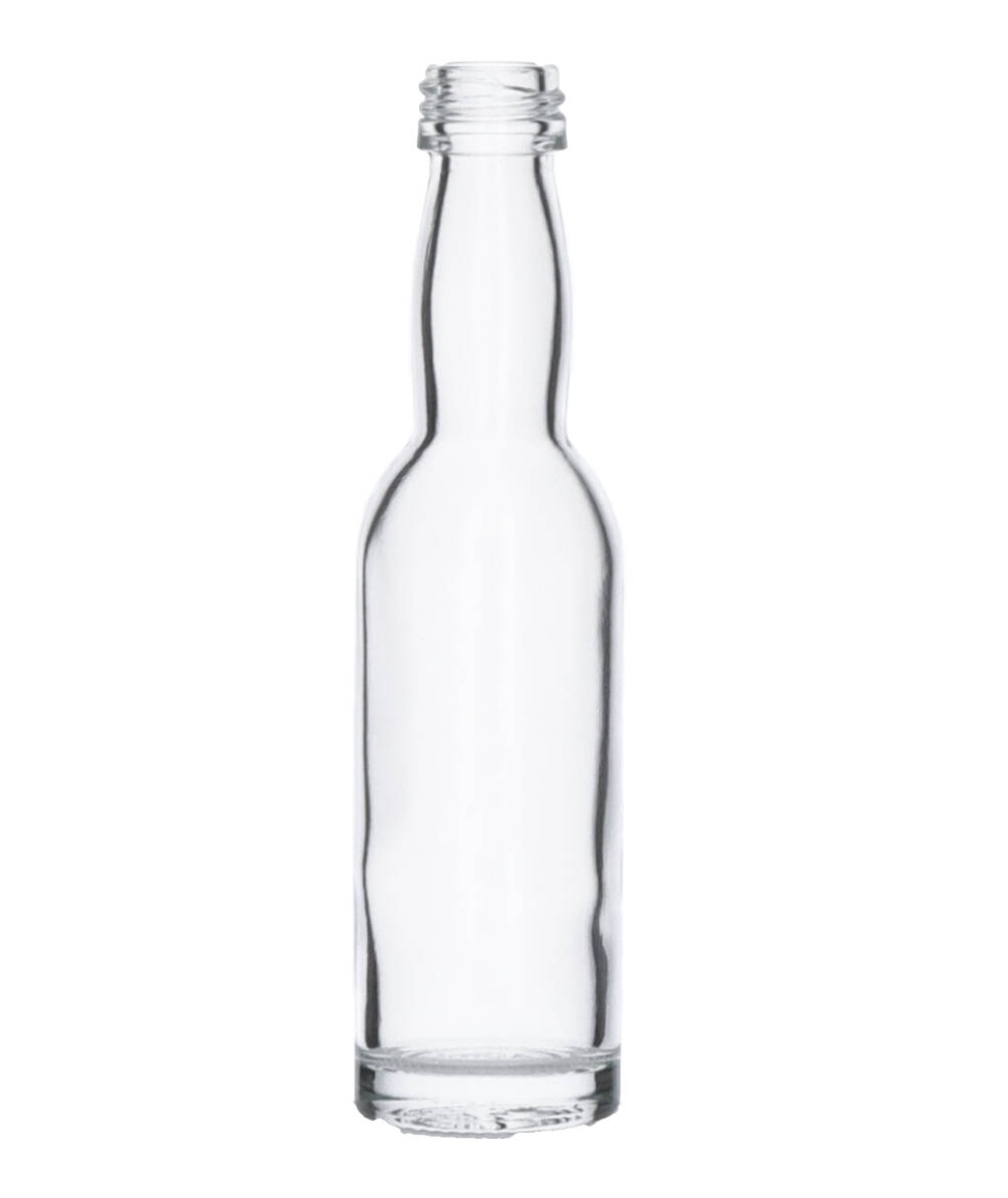 Kropfhalsflasche 40ml weiss PP18 