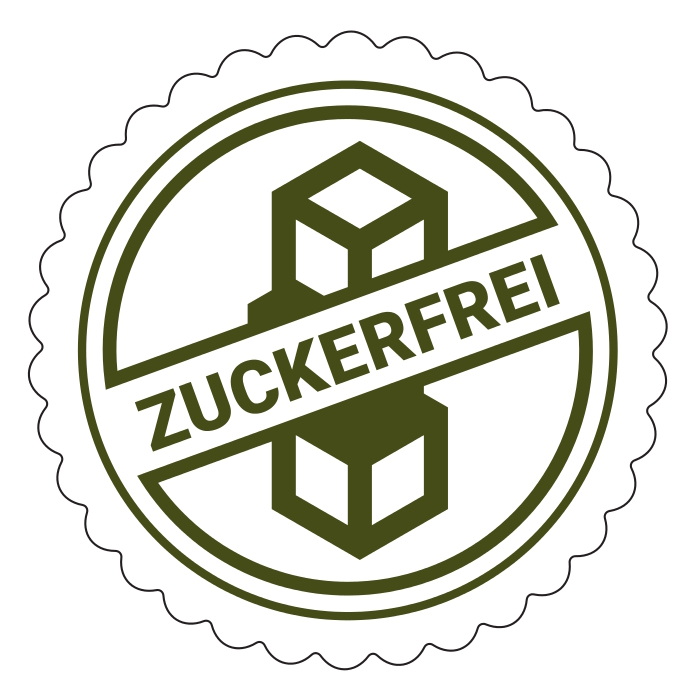 Schmucketikett Zuckerfrei 1 Rolle á 250 Stück  Stück