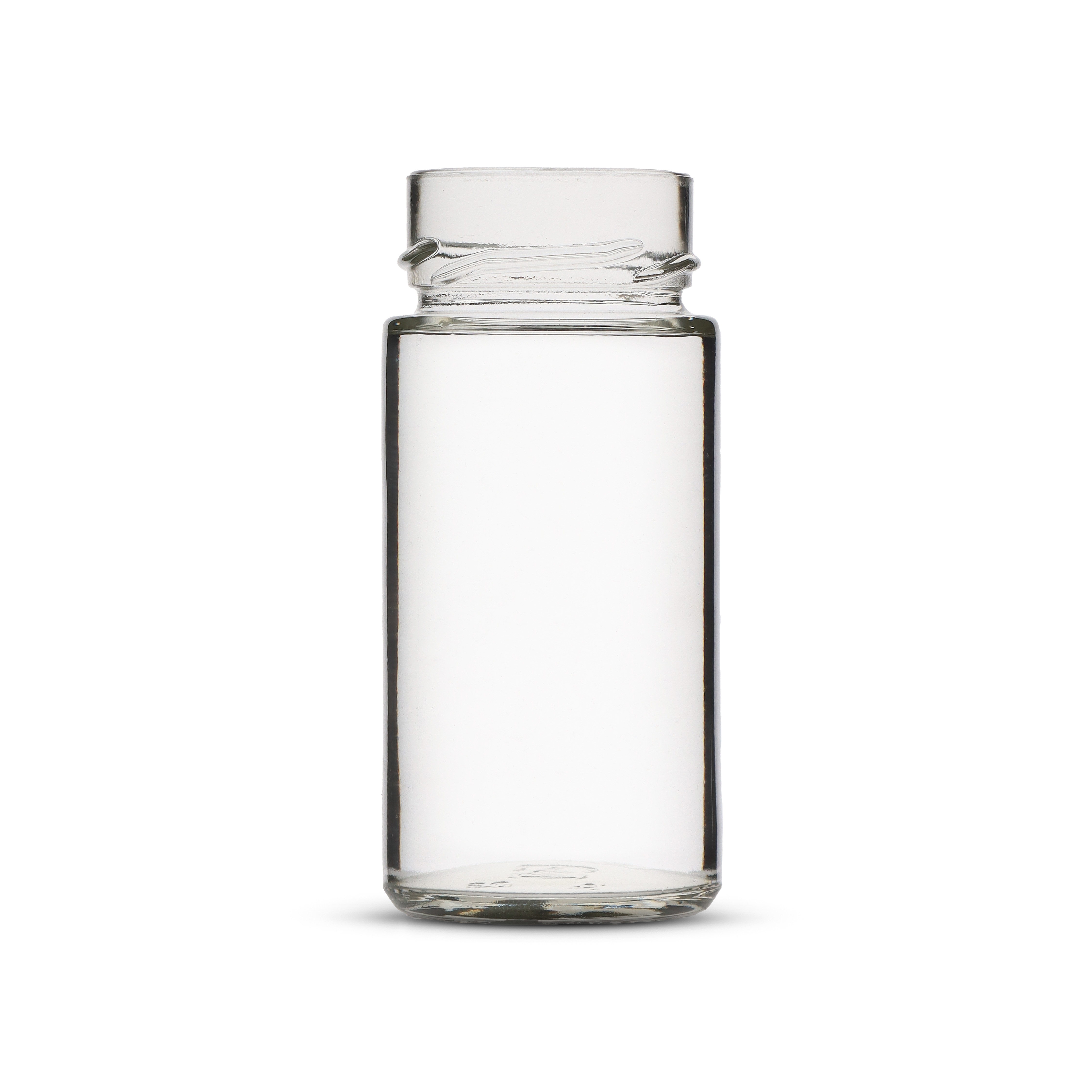 Weithalsglas Vaso Plus (Hohe Version) 106ml weiß TO43 Deep Karton à 108 Stück