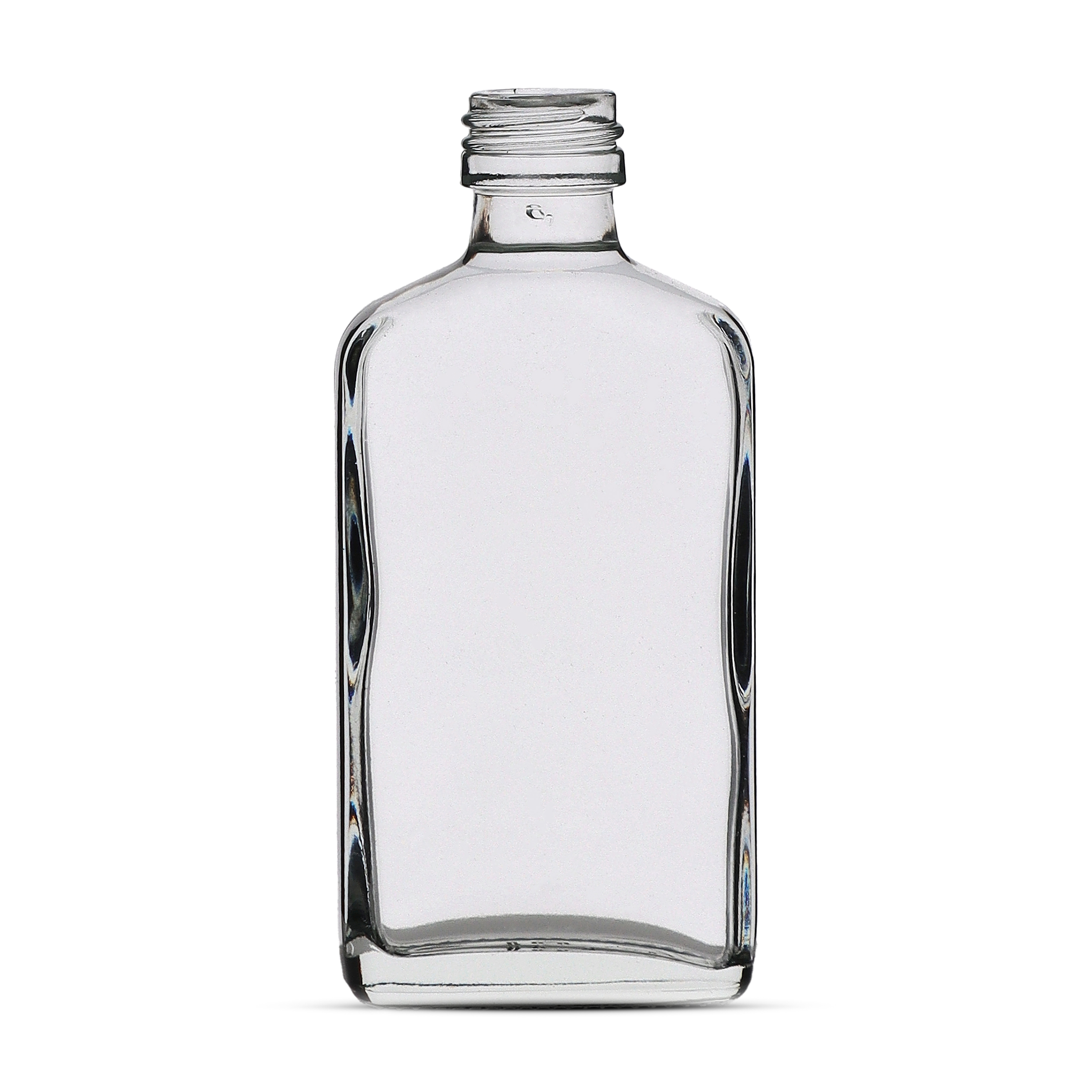 Taschenflasche 50ml weiss PP18 Karton à 88 Stück