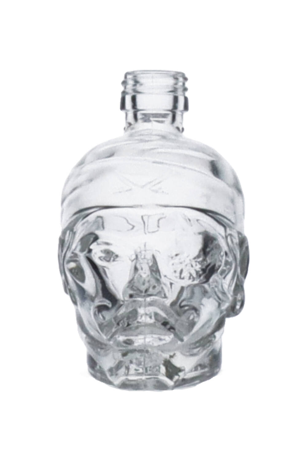 Piratenkopf 50ml weiß PP18 Karton à 50 Stück