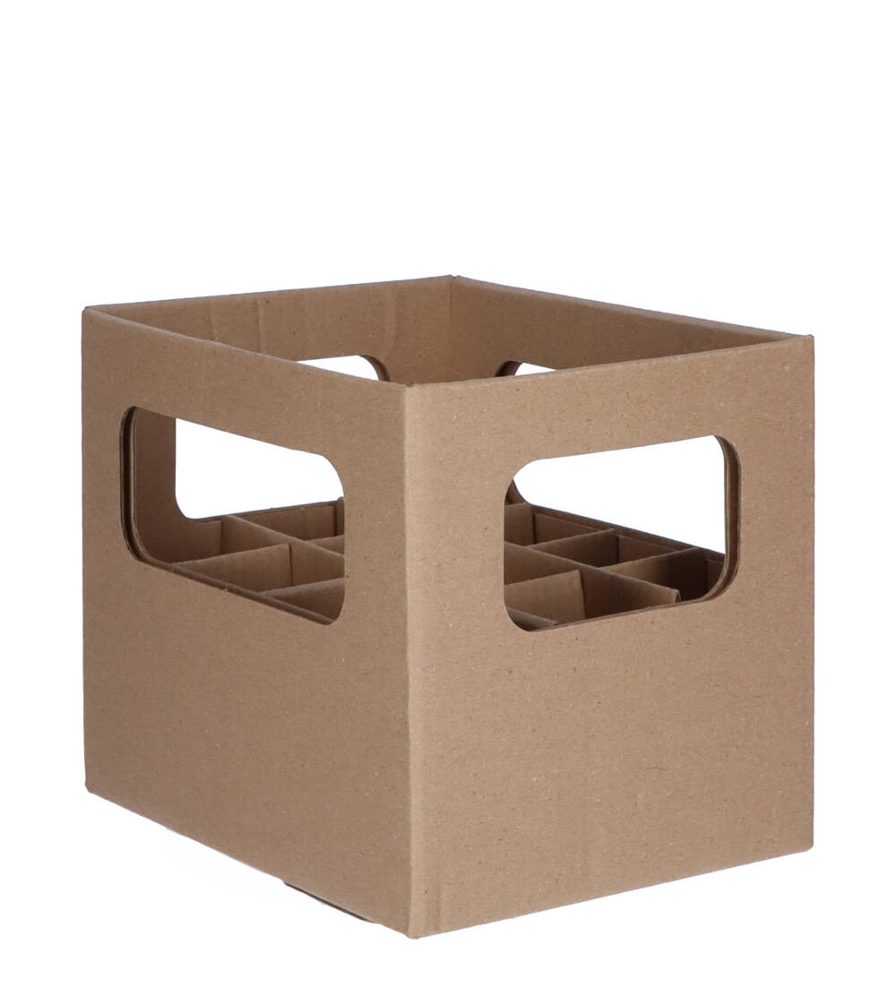 Schnapskistchen braun inkl. Stegen  