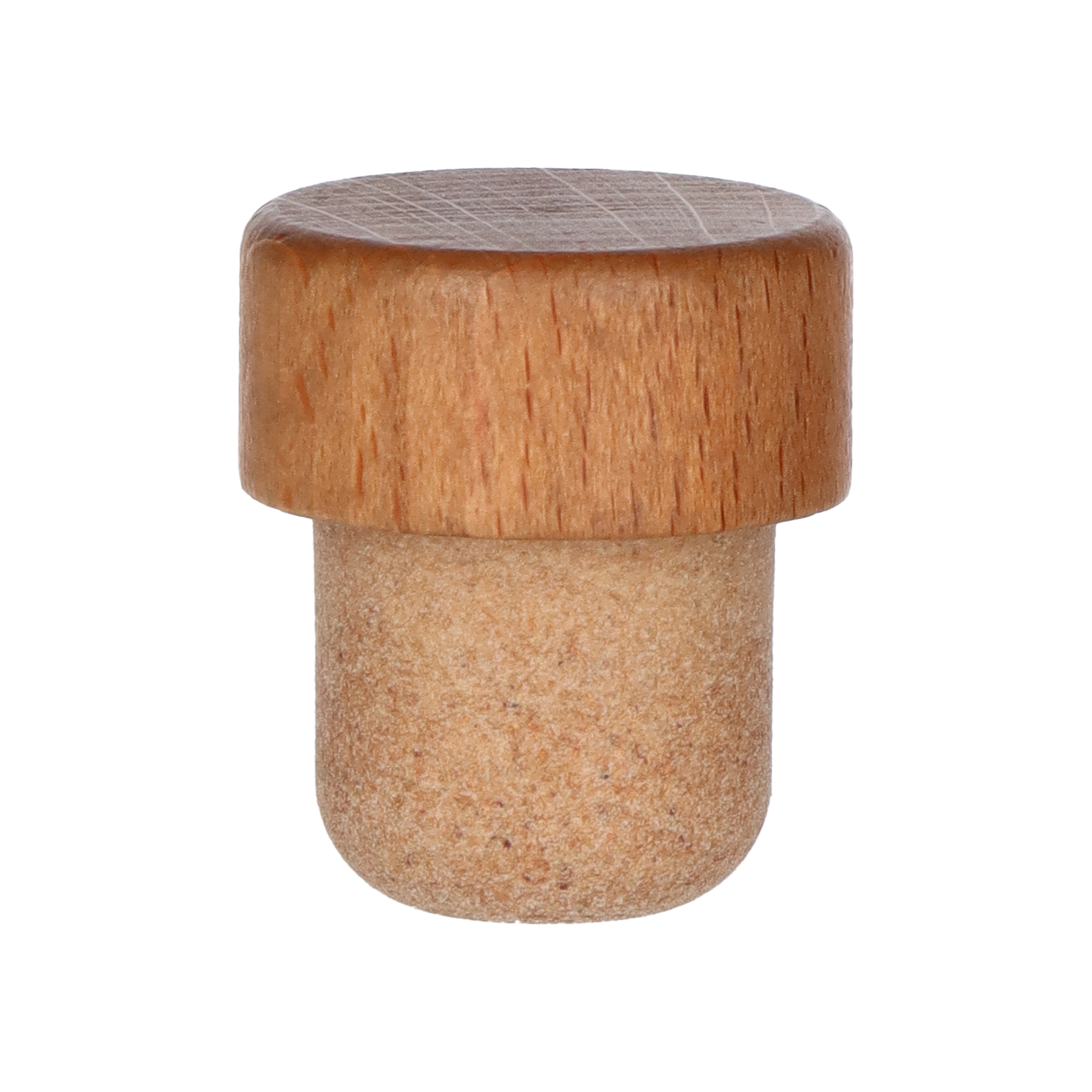 Holzscheibe Natur 22,5mm PE 30,0x14,0 - 22,5x20,0  Karton à 1400 Stück