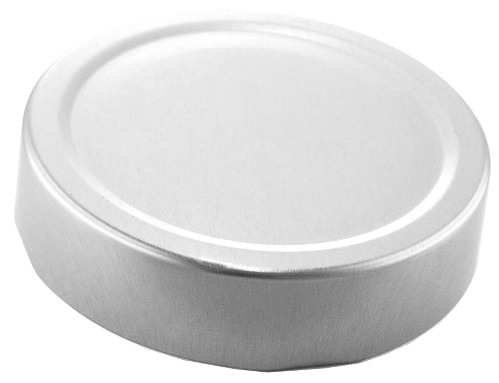 Deckel TO70 Extra Deep silber - ESBO frei/BPANI Für ölhaltige Inhalte geeignet! Karton à 550 Stück