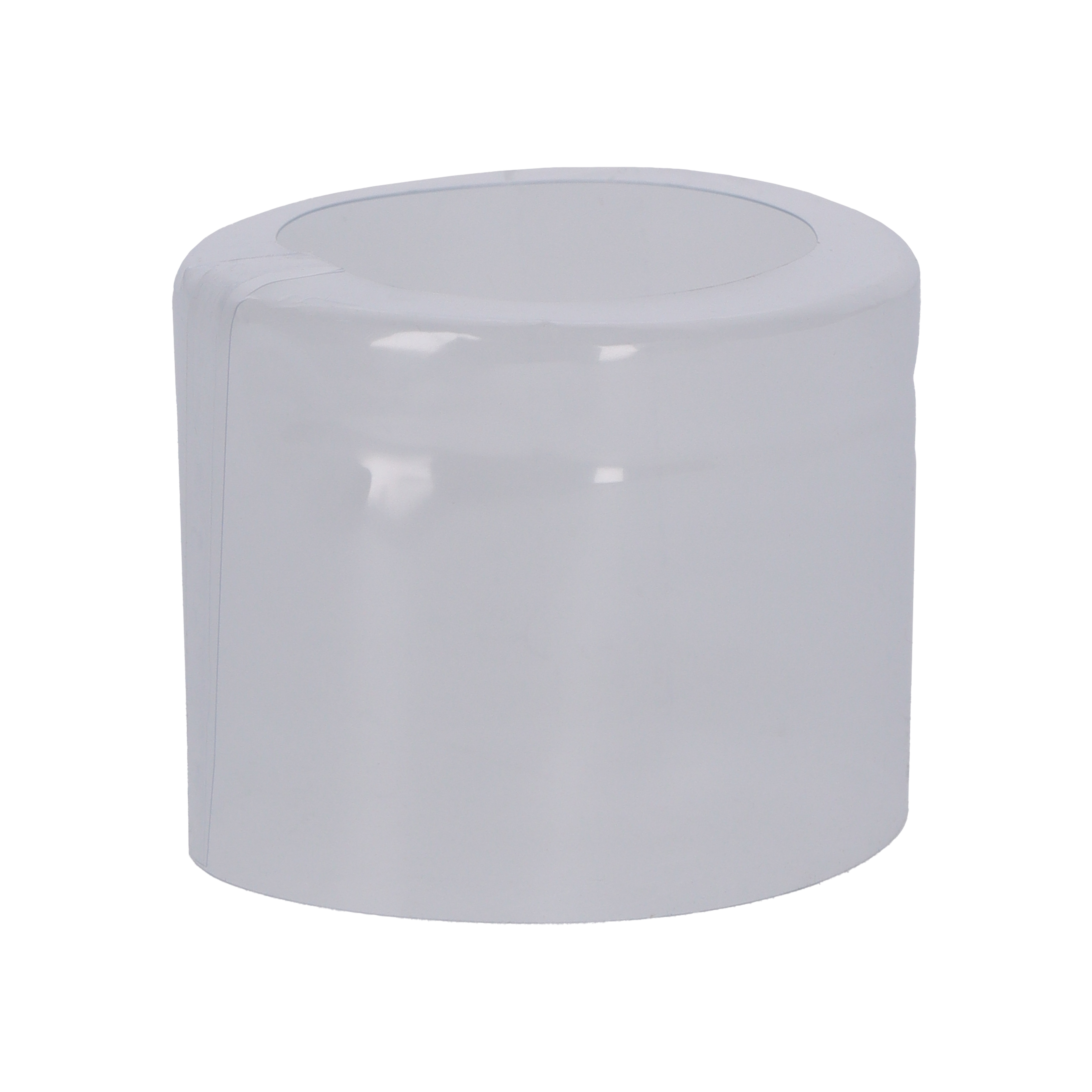 Schrumpfkapsel klar 47x36mm oben offen / Längsperforation Stange à 70 Stück