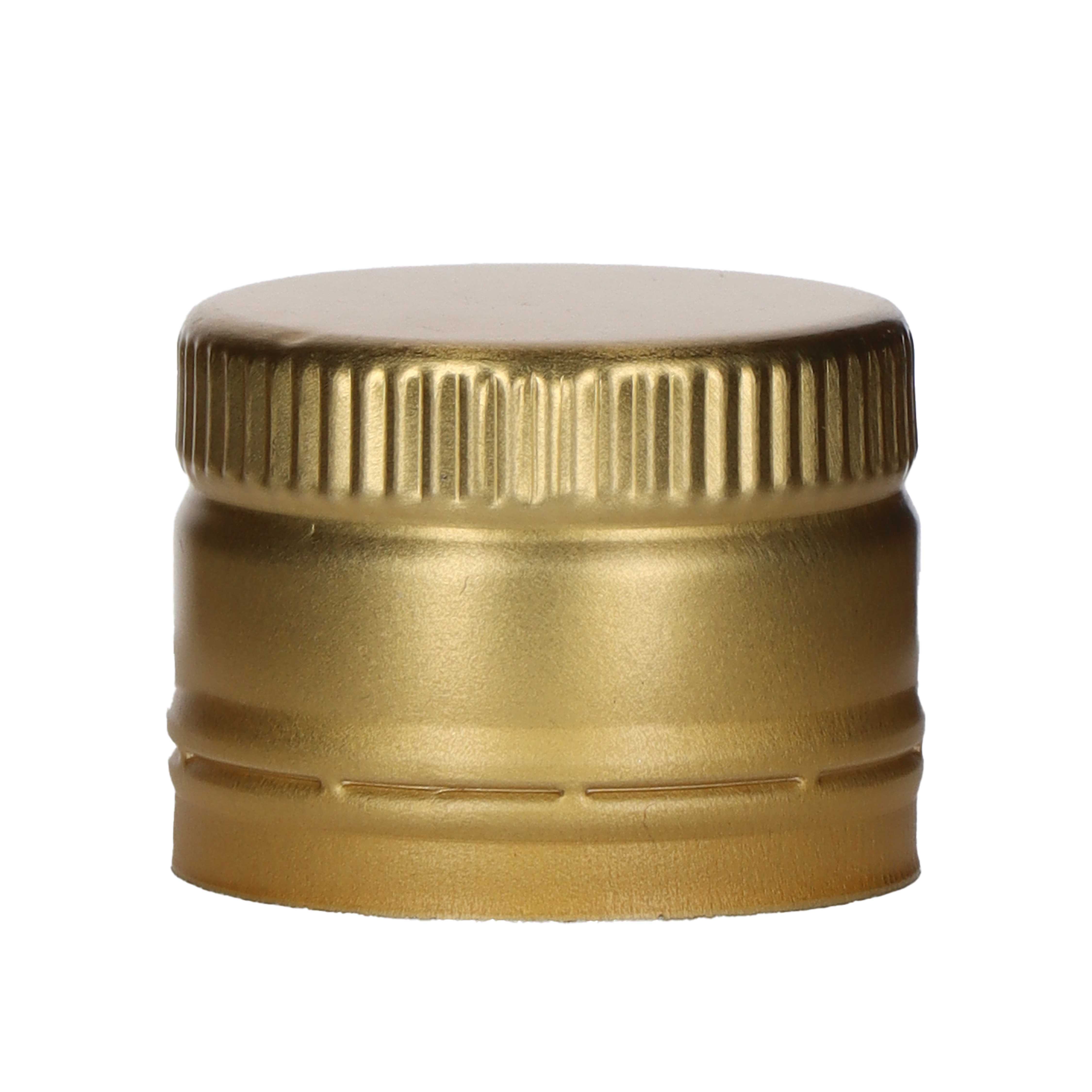 PP31,5/24,0 Schraubverschluss gold mit Ausgießer/Rohling  Beutel à 100 Stück