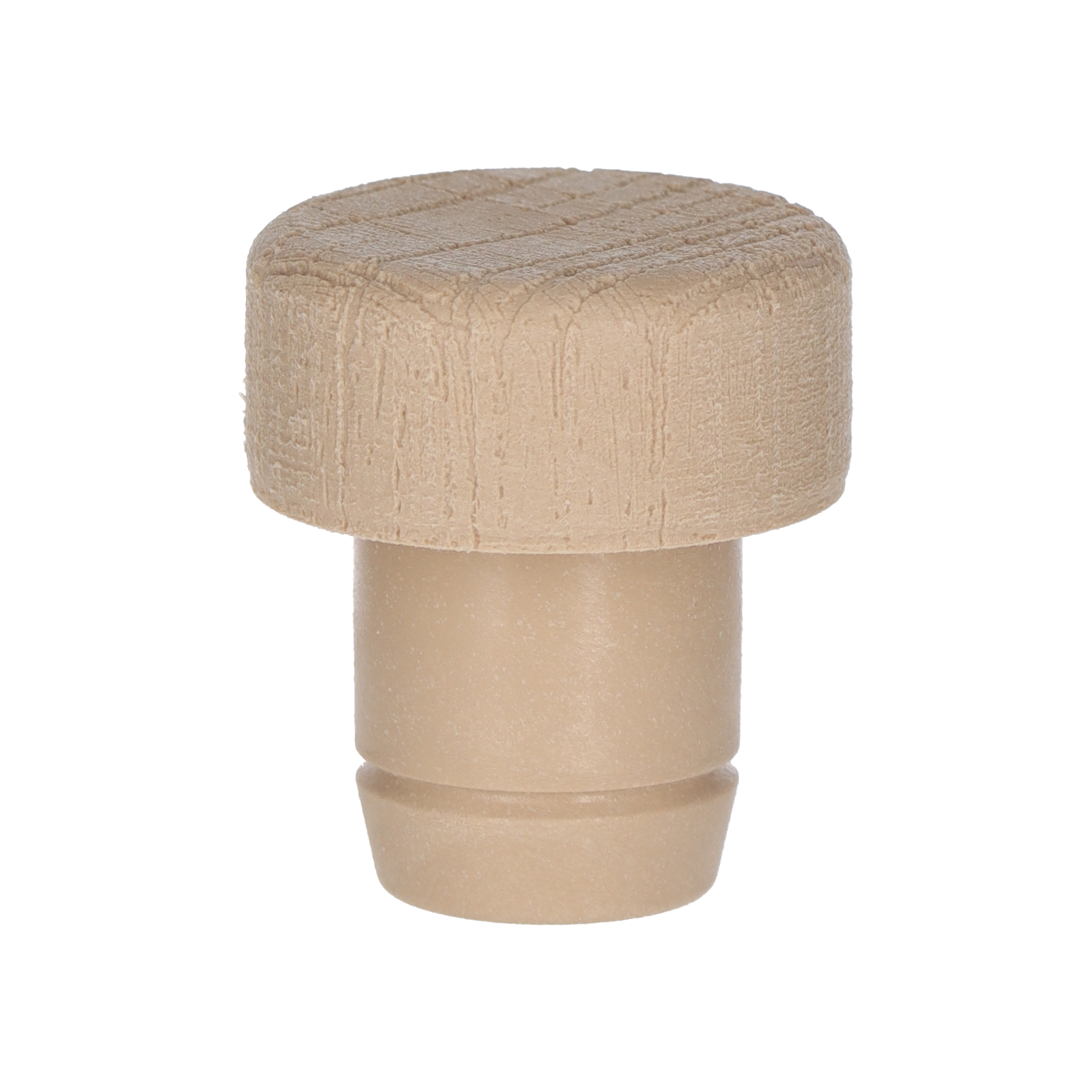 Ausgießer T-Pourer Kunststoffkappe Holzeffekt 18,5 mm 29,0x13,0 - 18,5x20,0 