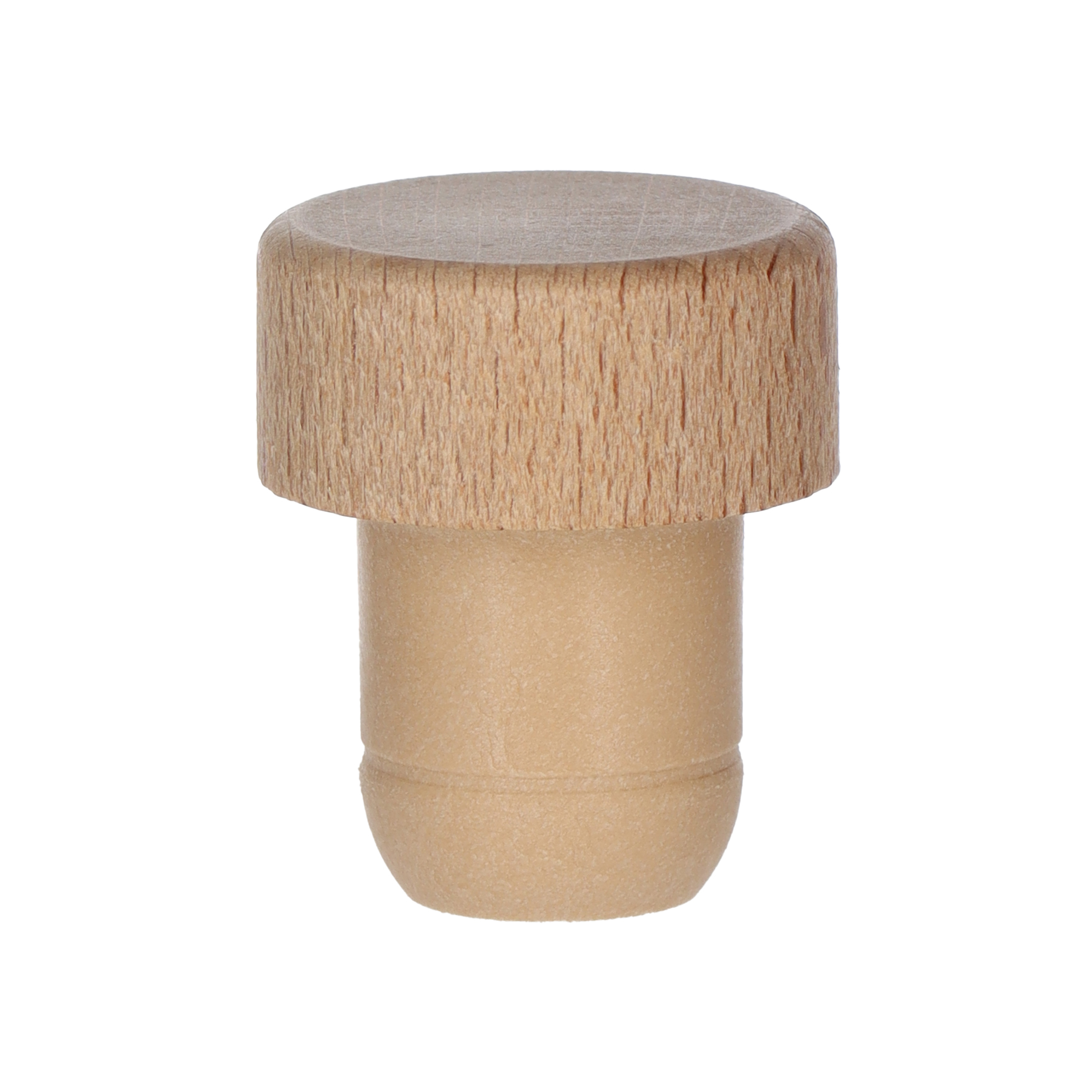 Ausgießer T-Mix Holz natur 19,0 mm 29,0x13,0 - 19,5x20,0 