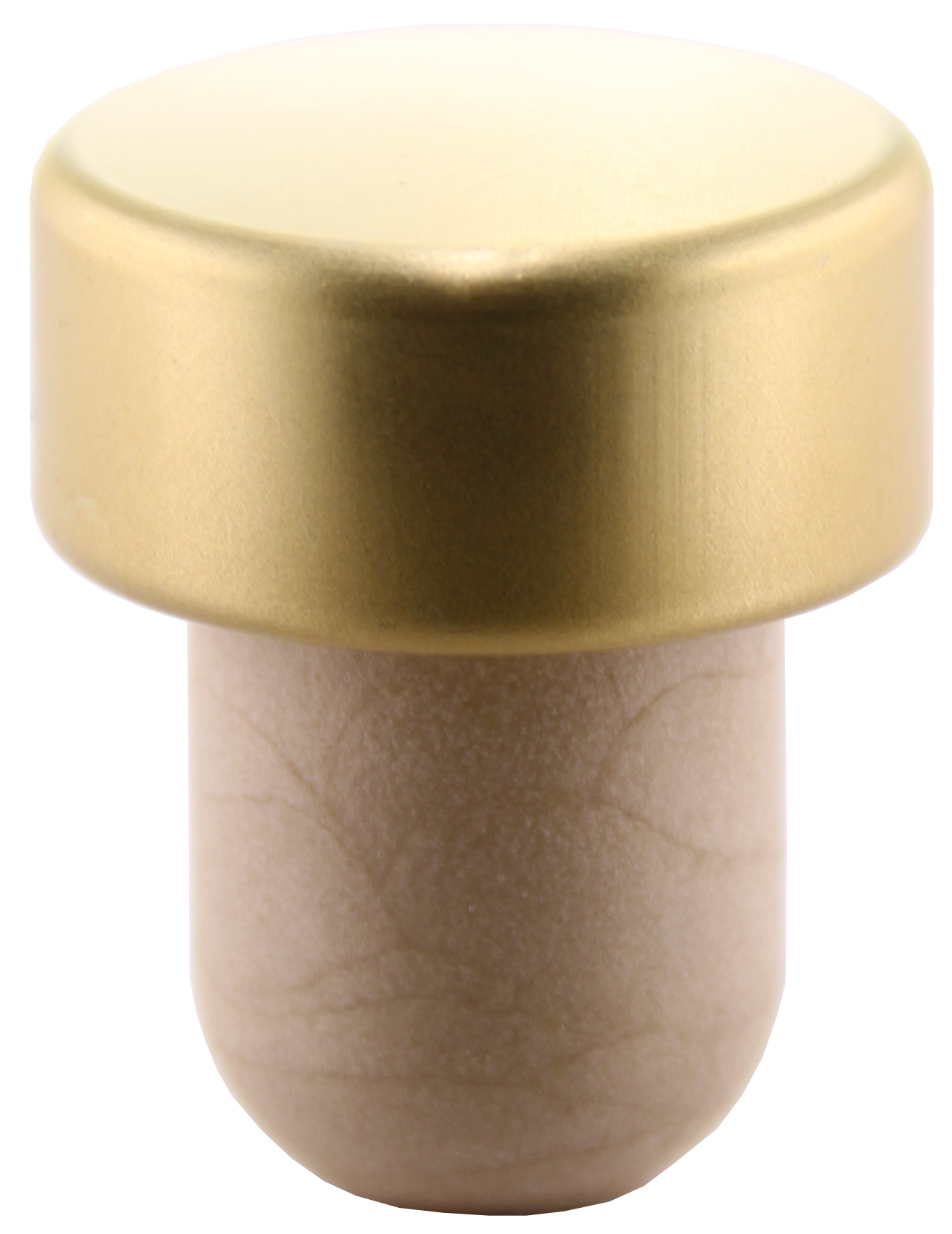 Scheibe Alu Gold Co-Injected 19mm 29,0x13,0 - 19,0x22,0  Beutel à 20 Stück
