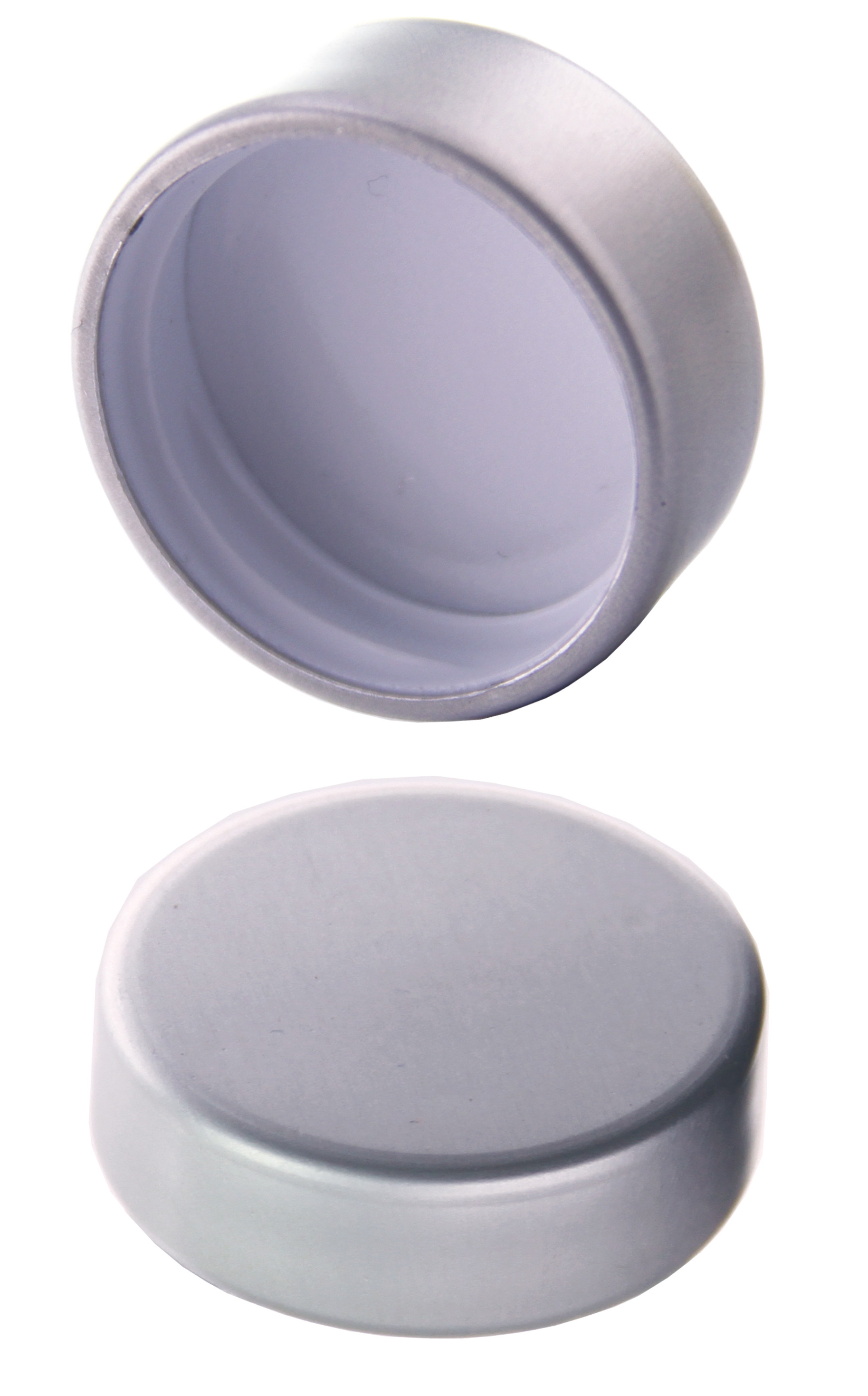 GPI 33/400 Silver Alu-Cap, Plastic Thread  Beutel à 100 Stück