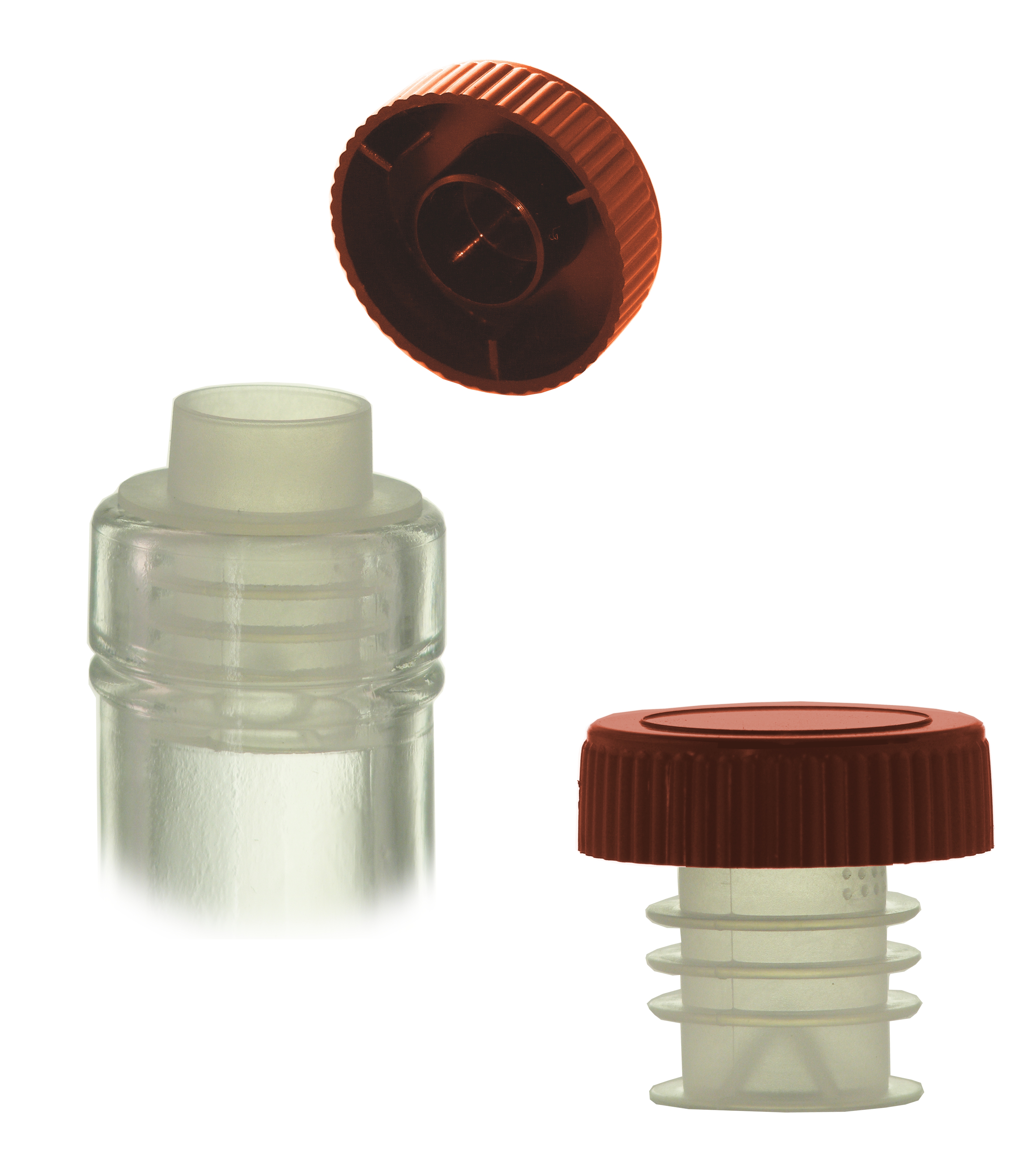 Ausgießer Kunststoff rot 19mm 