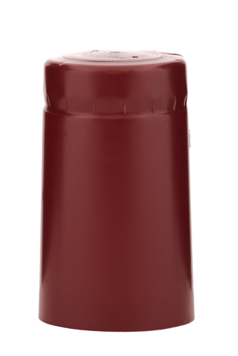 Schrumpfkapsel 32,5x60 mit Abriss - Farbe: rot  