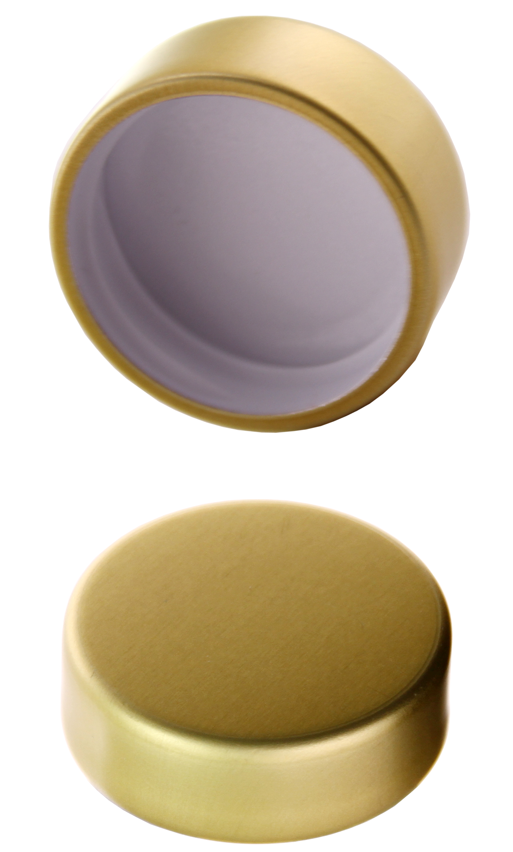 GPI 22/400 Gold Alu-Cap, Plastic Thread Beutel à 100 Stück