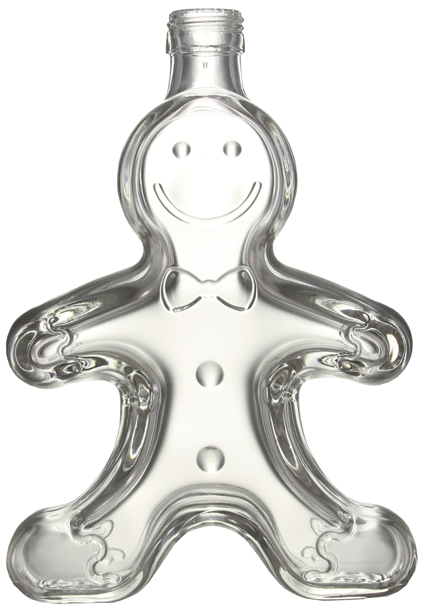 Lebkuchenmann 250ml weiß PP24  Karton à 12 Stück