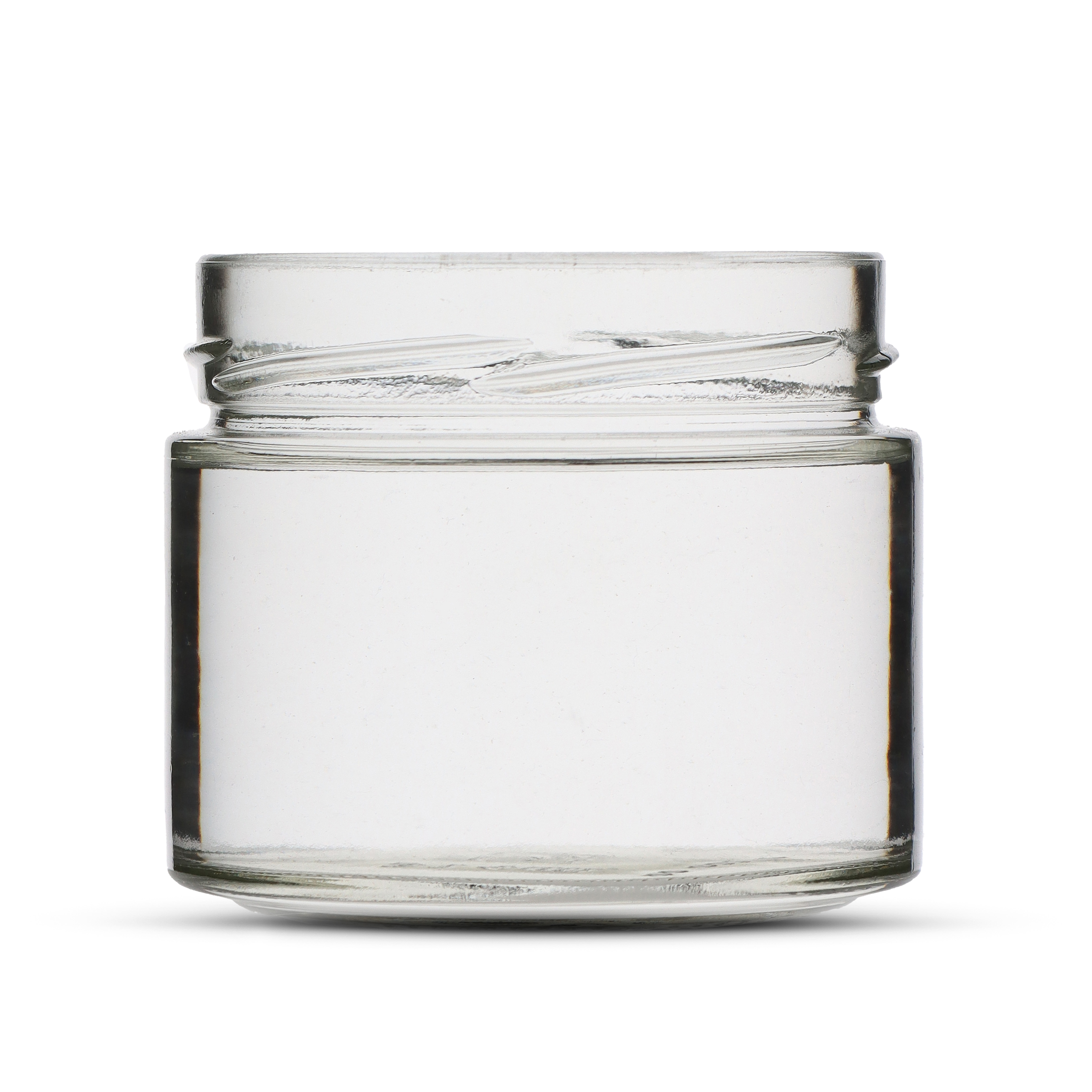 Weithalsglas Vaso Plus 314ml weiß TO82Deep Karton à 60 Stück