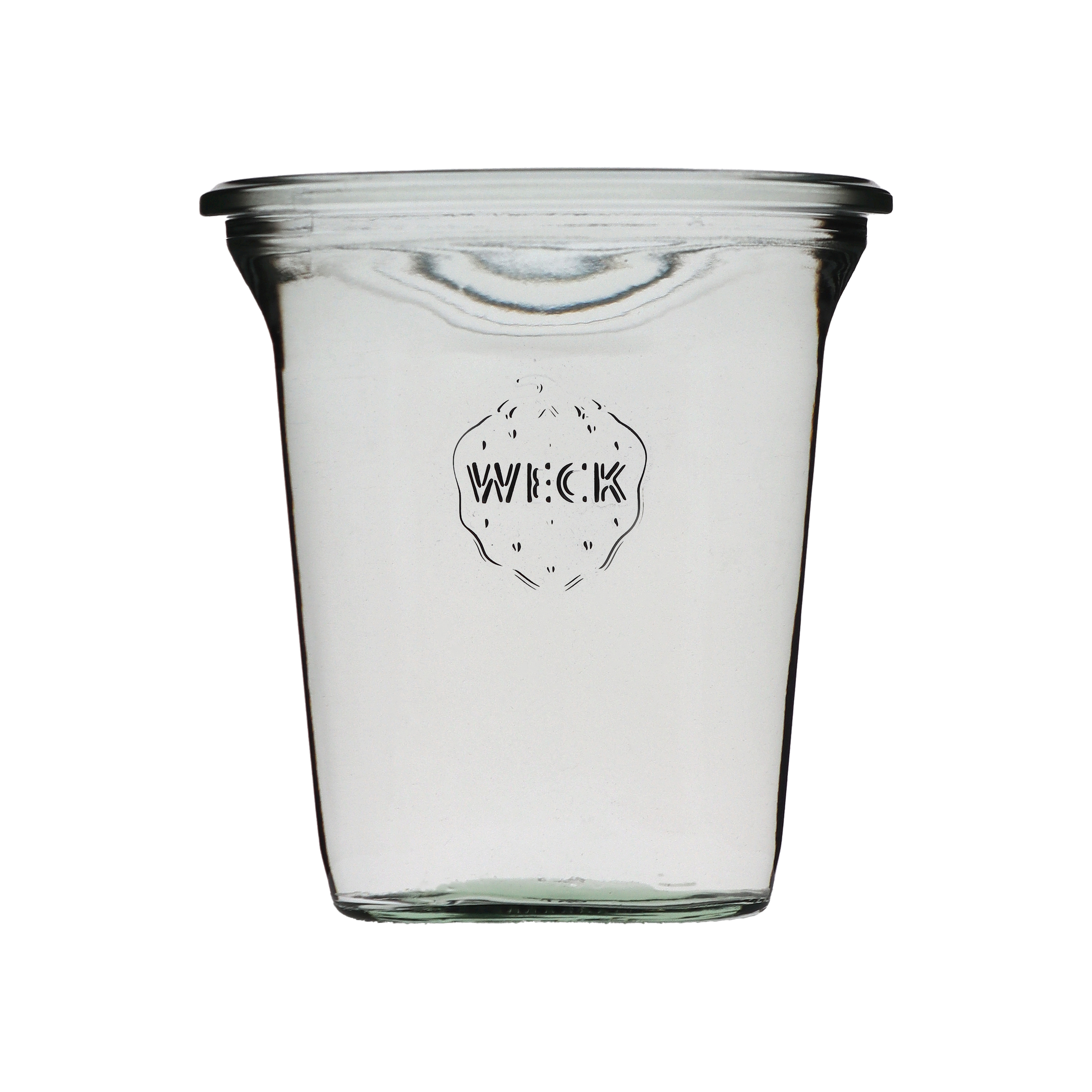 Quadro Glas 545ml weiß RR100 (Weck) Karton à 21 Stück