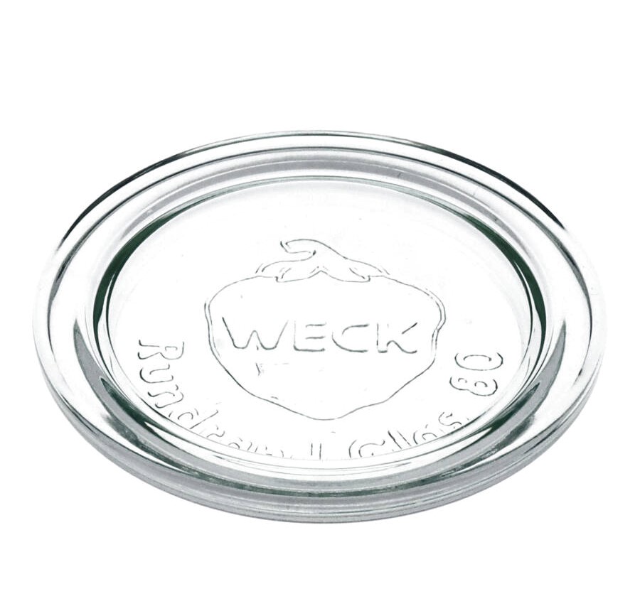 Glasdeckel weiß RR80 