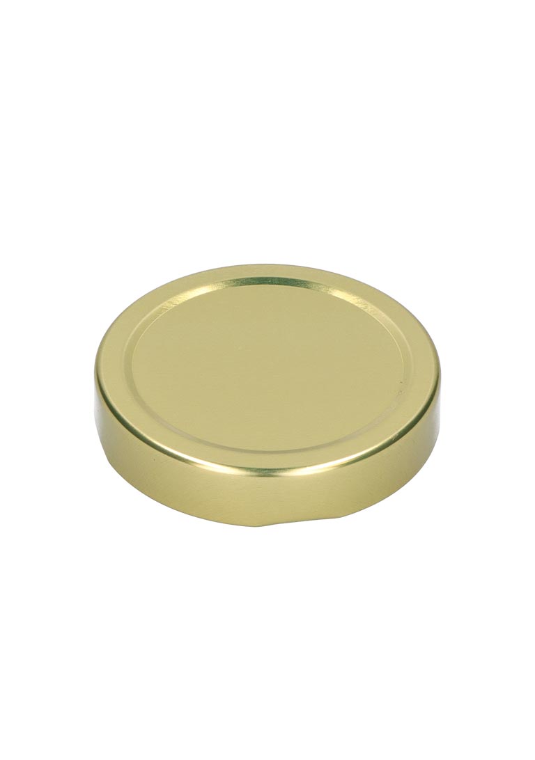 Deckel TO70 deep gold auch für ölhaltige Inhalte geeignet  Beutel à 100 Stück