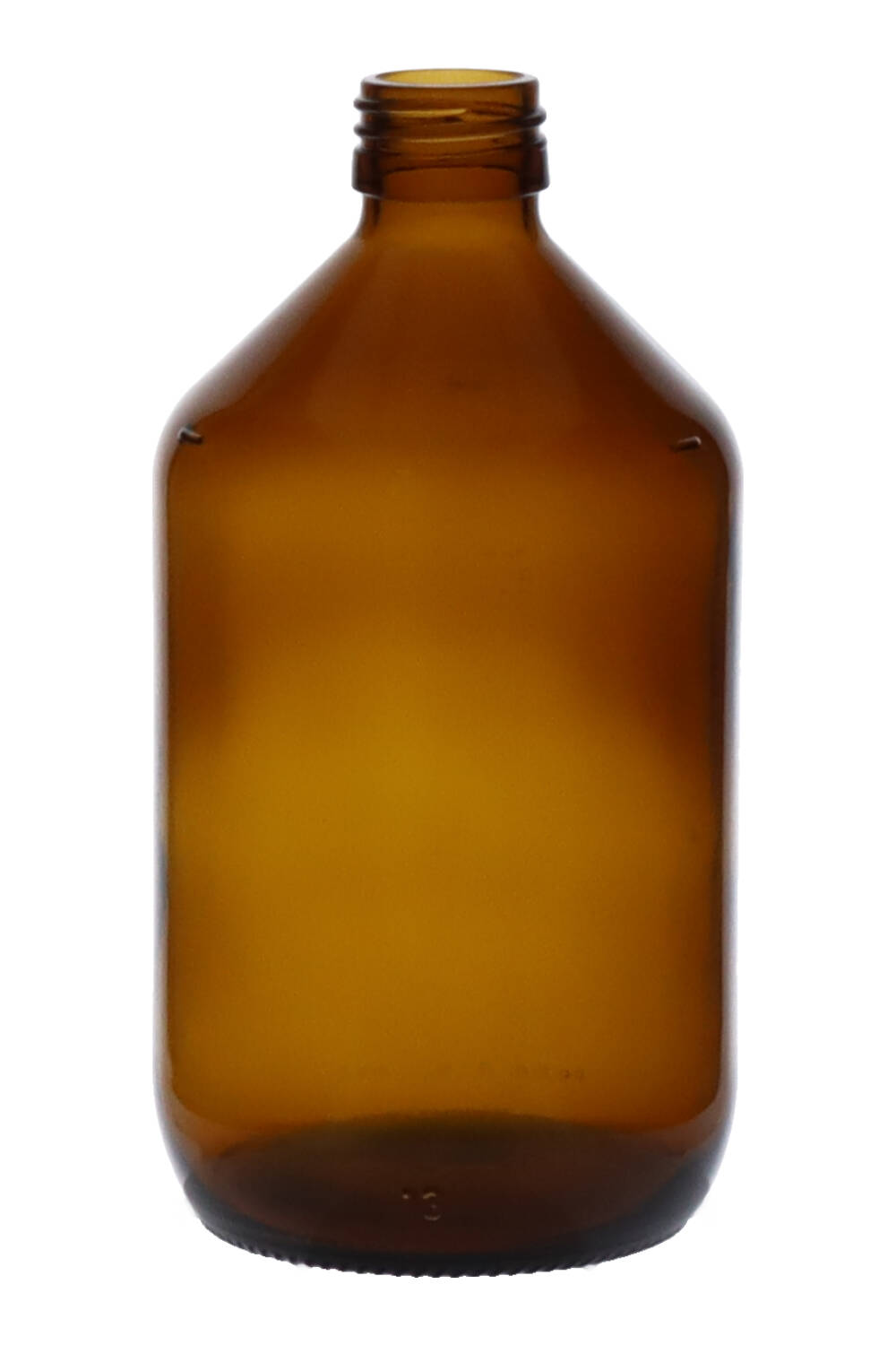 Euro-Medizinflasche 500ml braun PP28 