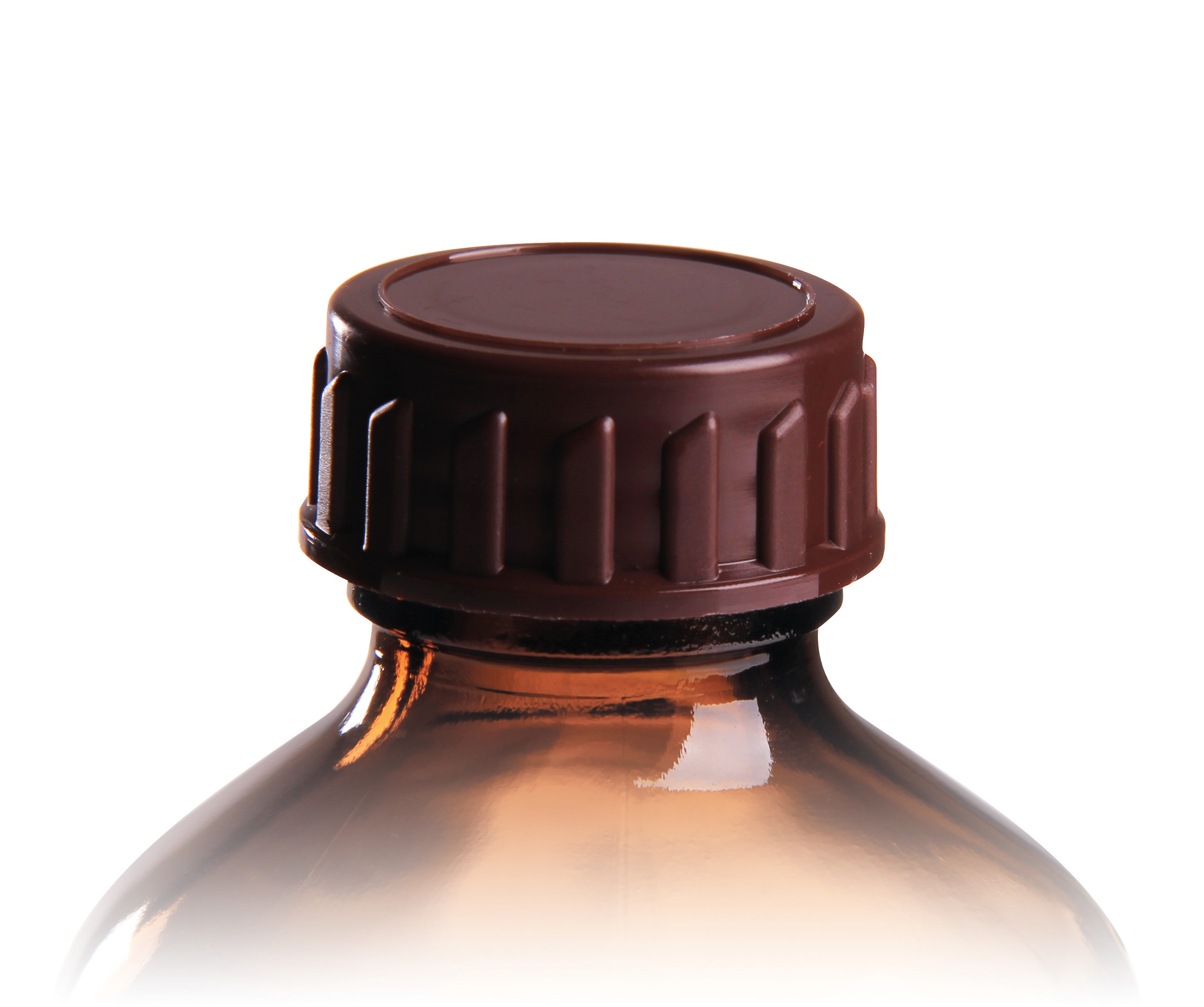 SC Plastic PP28 Brown, pre-threaded Folienpack à 100 Stück