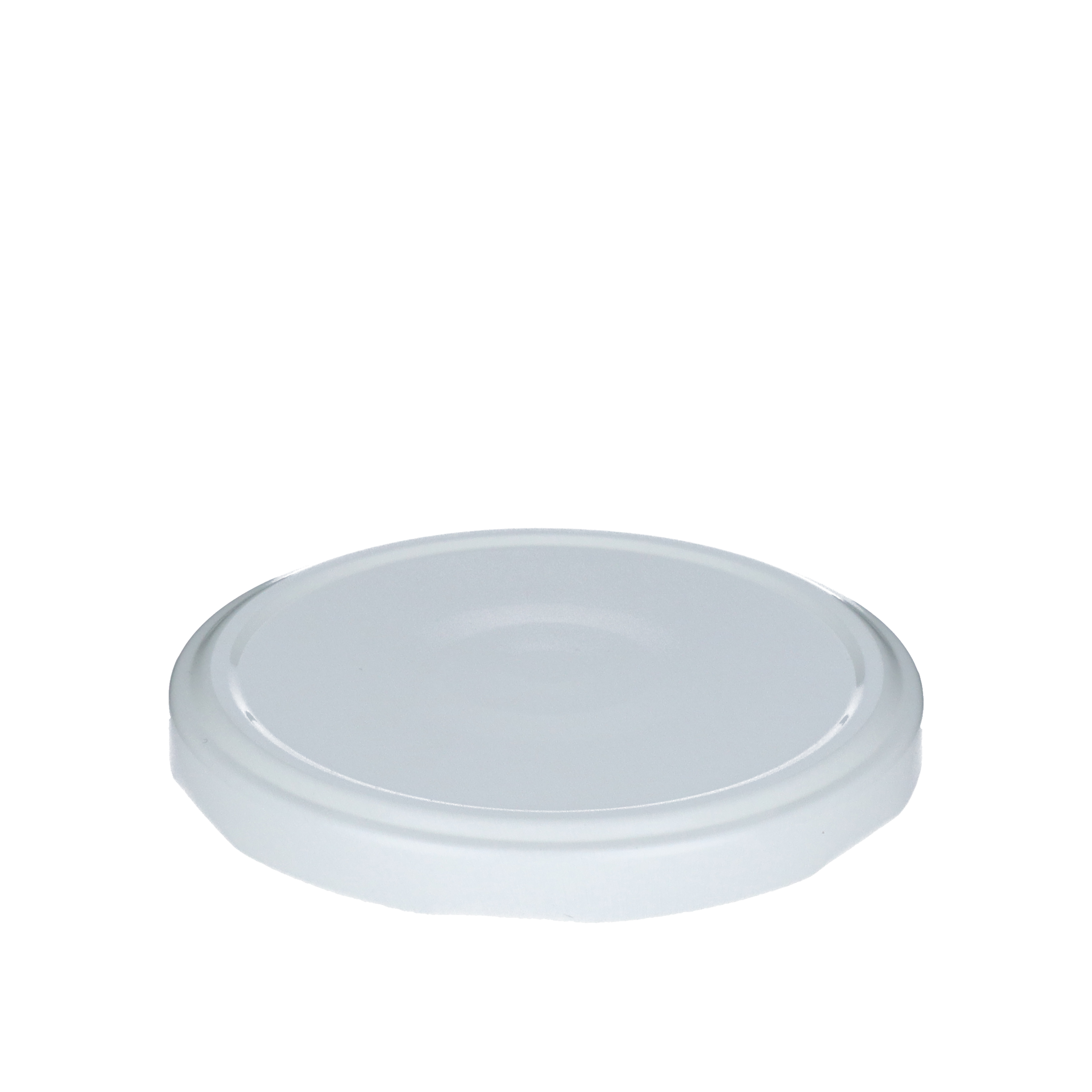 Deckel TO82 weiß - mit Button Für ölhaltige Inhalte geeignet - BPA-frei  