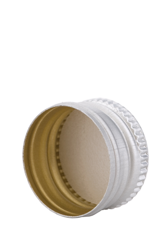 SC Alu PP28/16,5 Silver, pre-threaded Beutel à 100 Stück