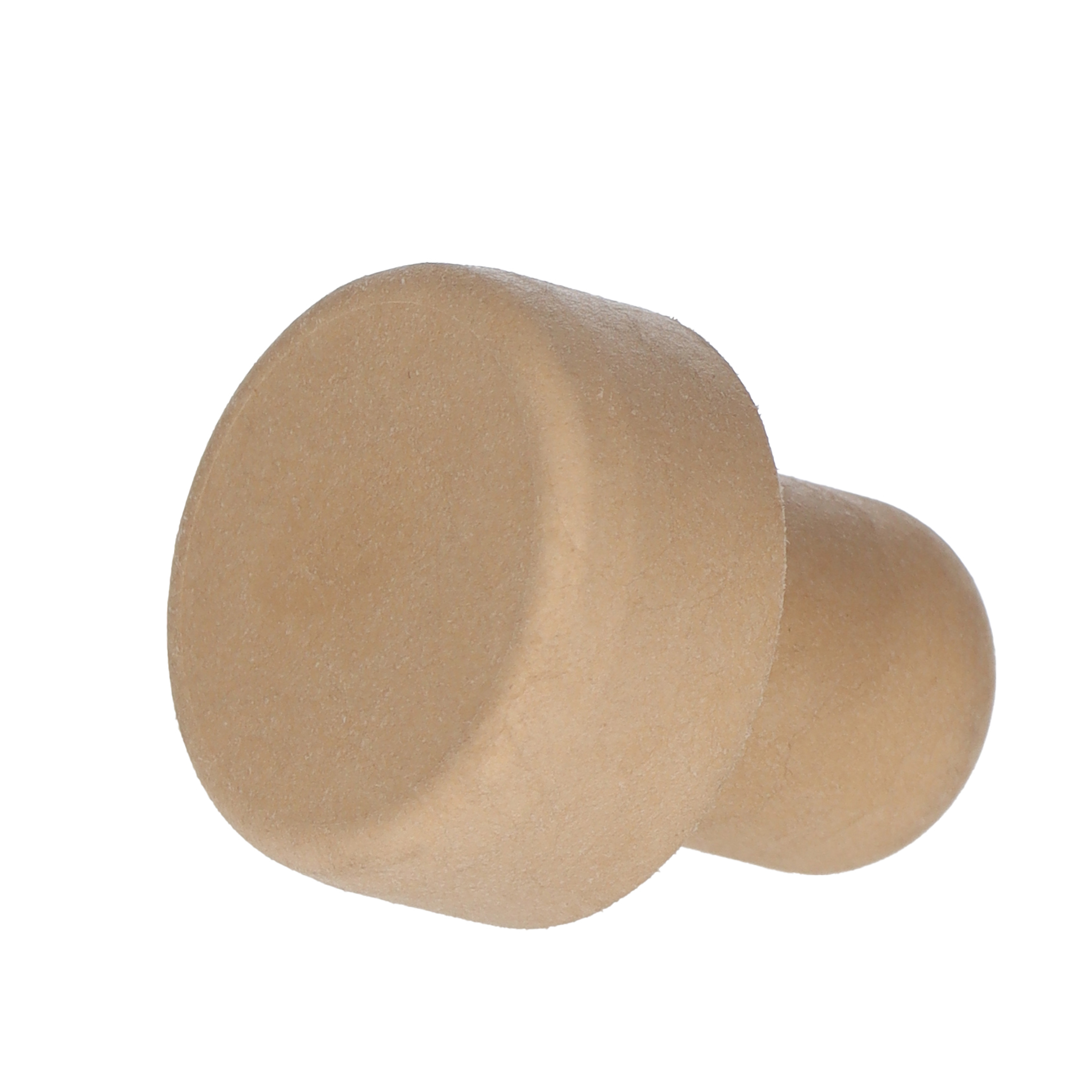 Scheibe Monobloc Beige 18mm 29,5x13,5 - 18,0x22,0  Beutel à 20 Stück