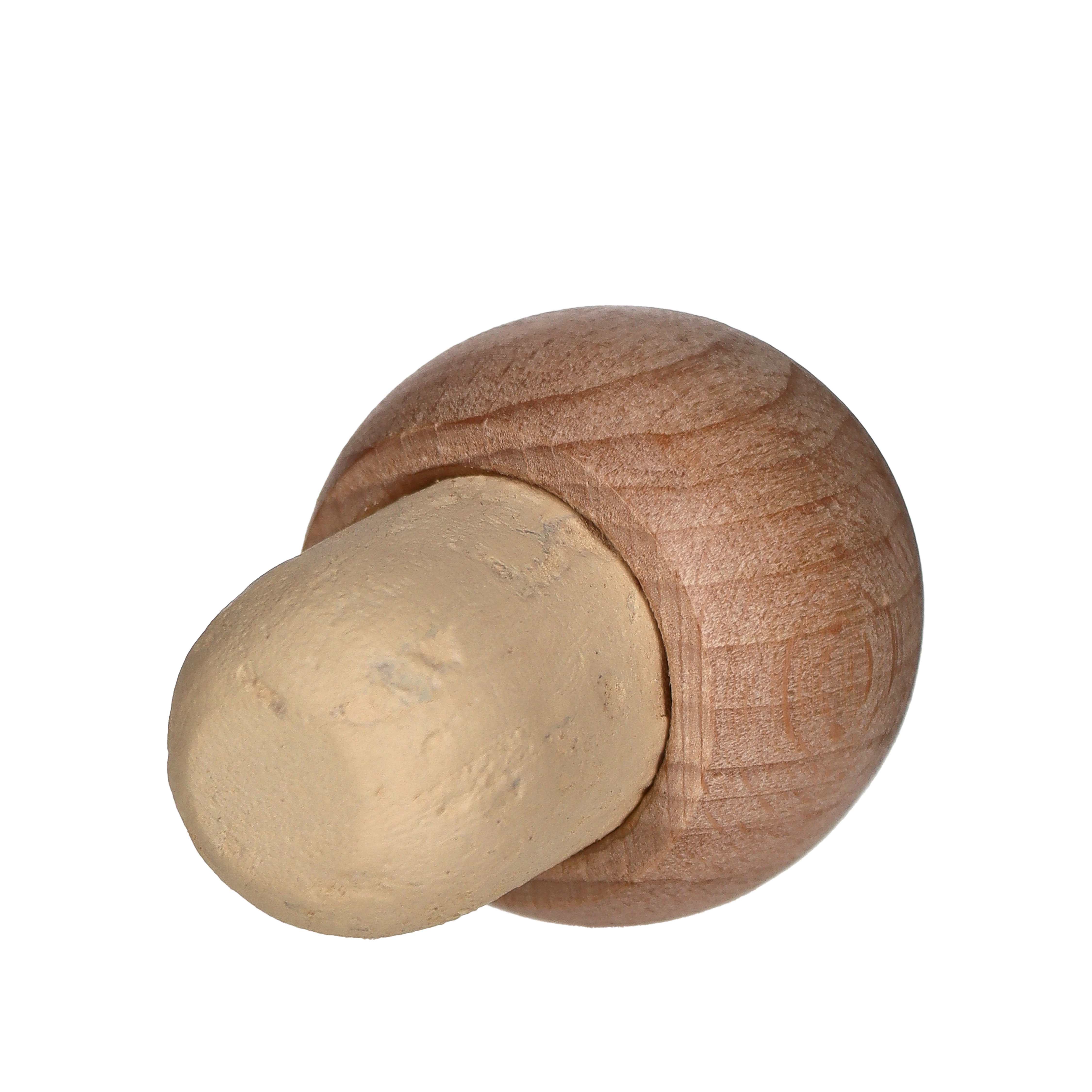 Kugel natur/roh 20mm  Beutel à 20 Stück