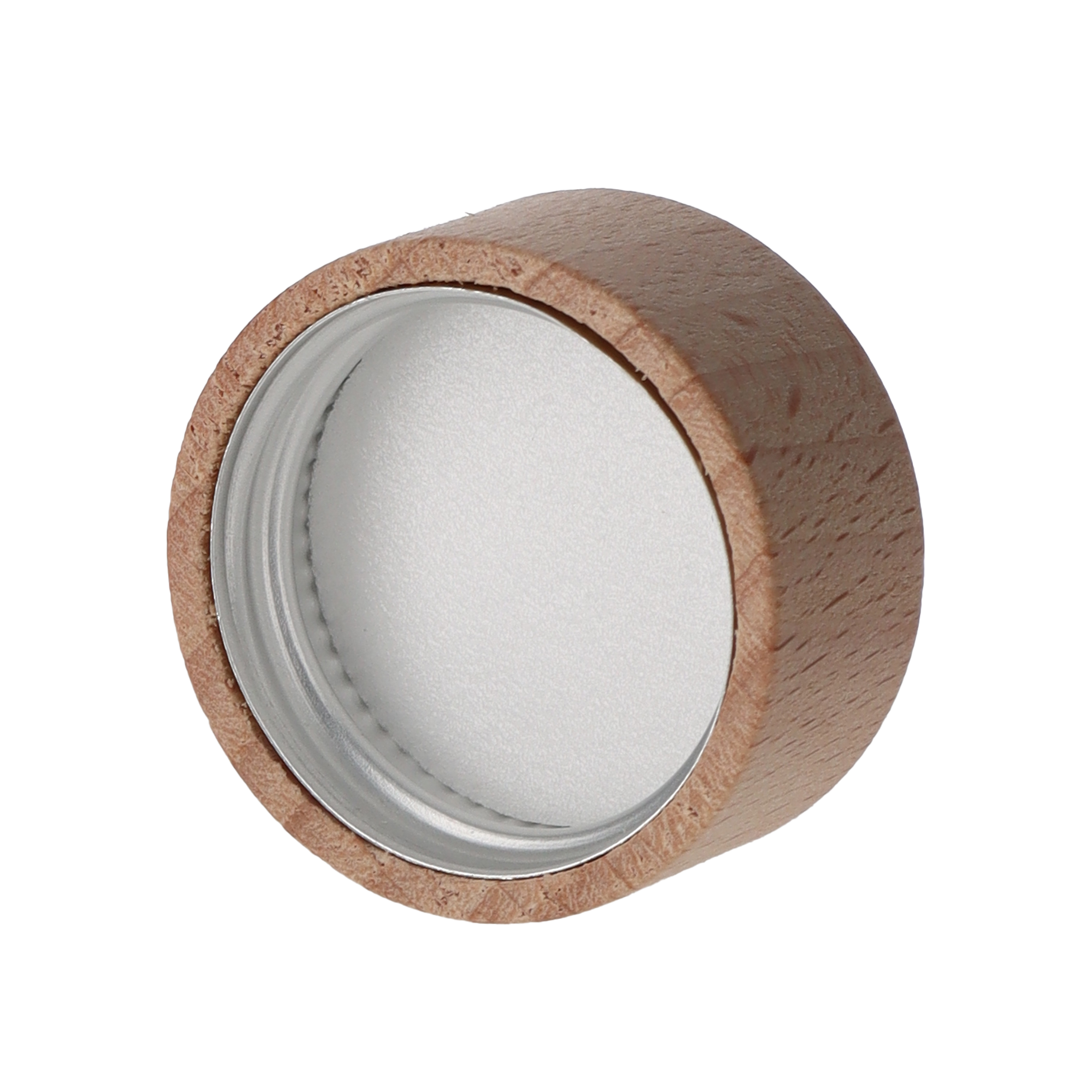 GPI 28/400 Nature Wooden-Cap, Alu-Thread Beutel à 100 Stück