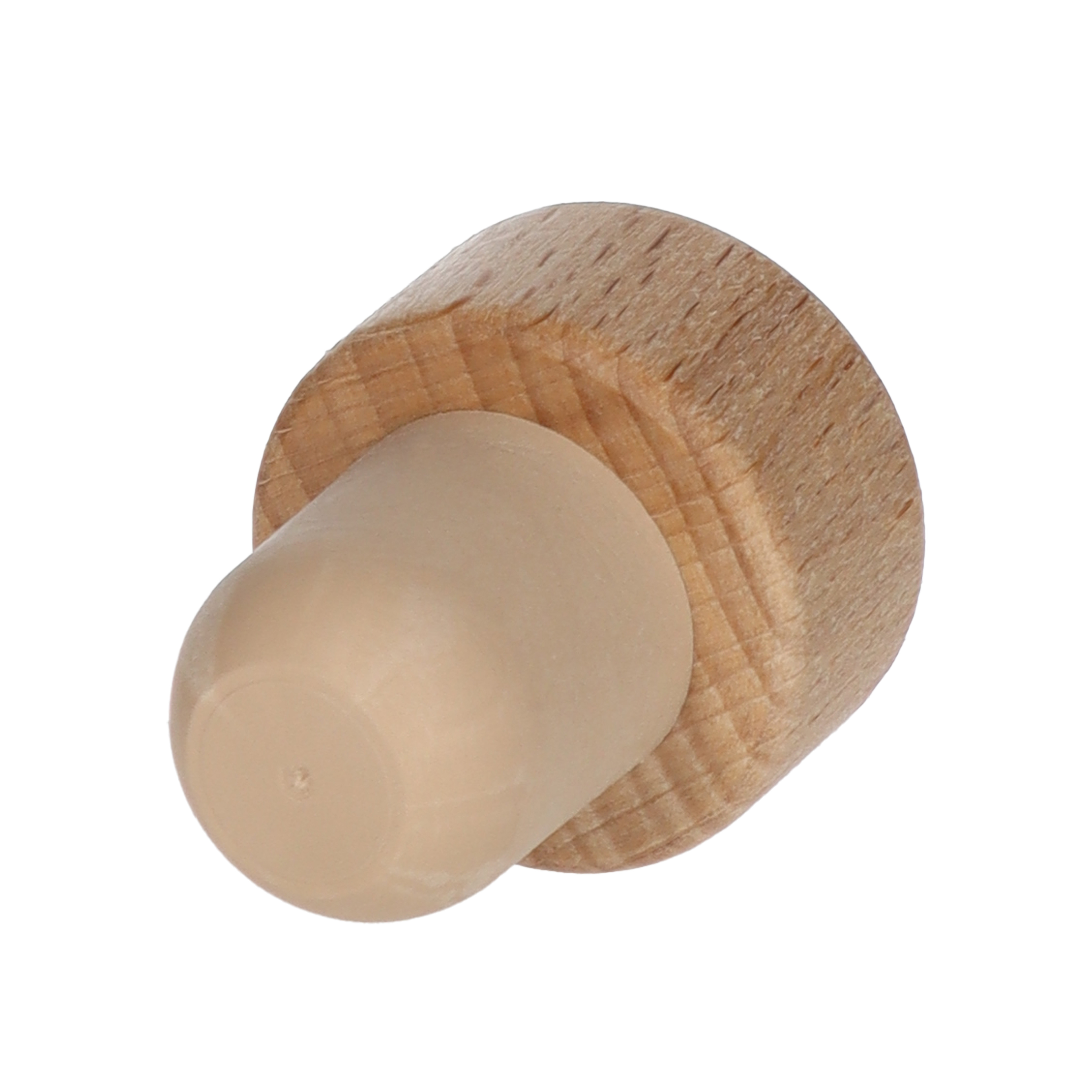 Holzscheibe Natur Co-Injected 18,5mm 29,0x15,0 - 18,5x20,0  Beutel à 100 Stück