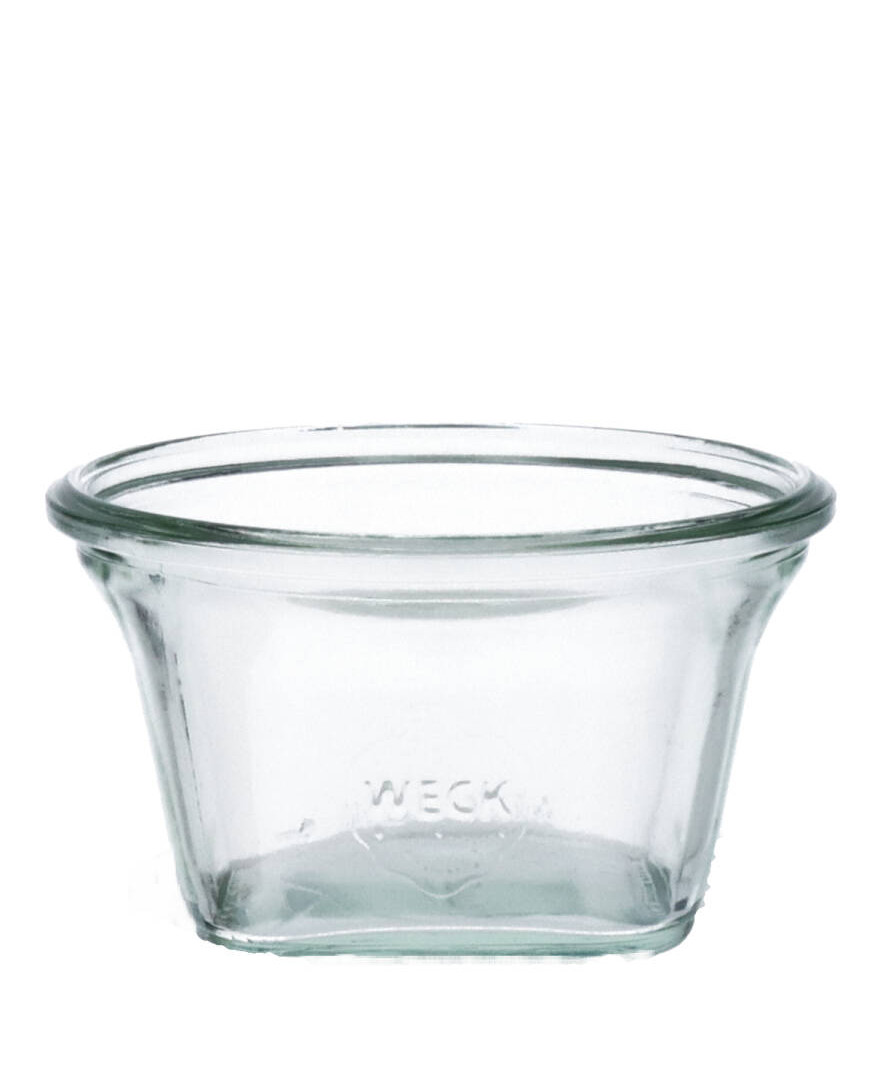 Quadro Glas 290ml weiß RR100 (Weck) Karton à 36 Stück