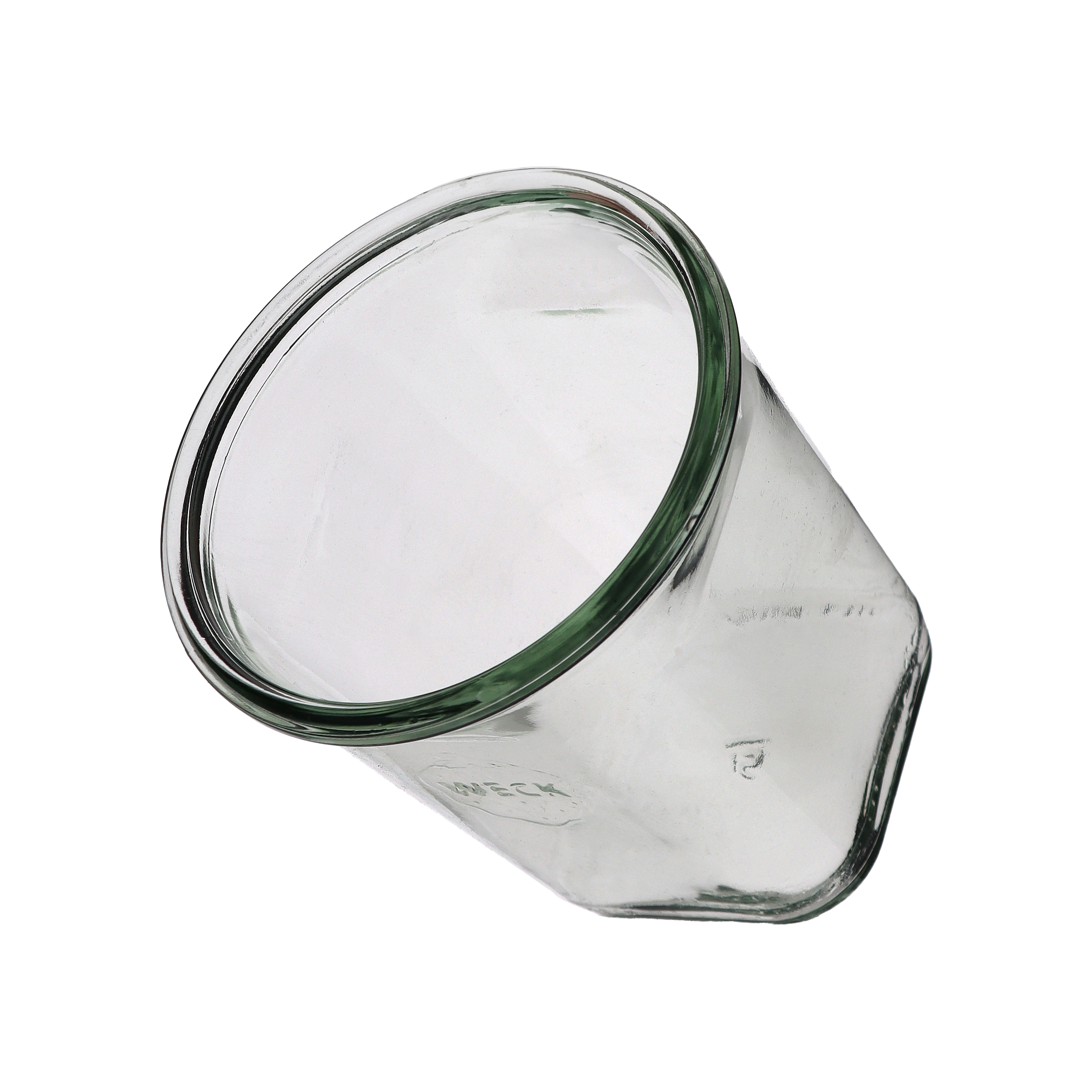 Quadro Glas 545ml weiß RR100 (Weck) Karton à 21 Stück